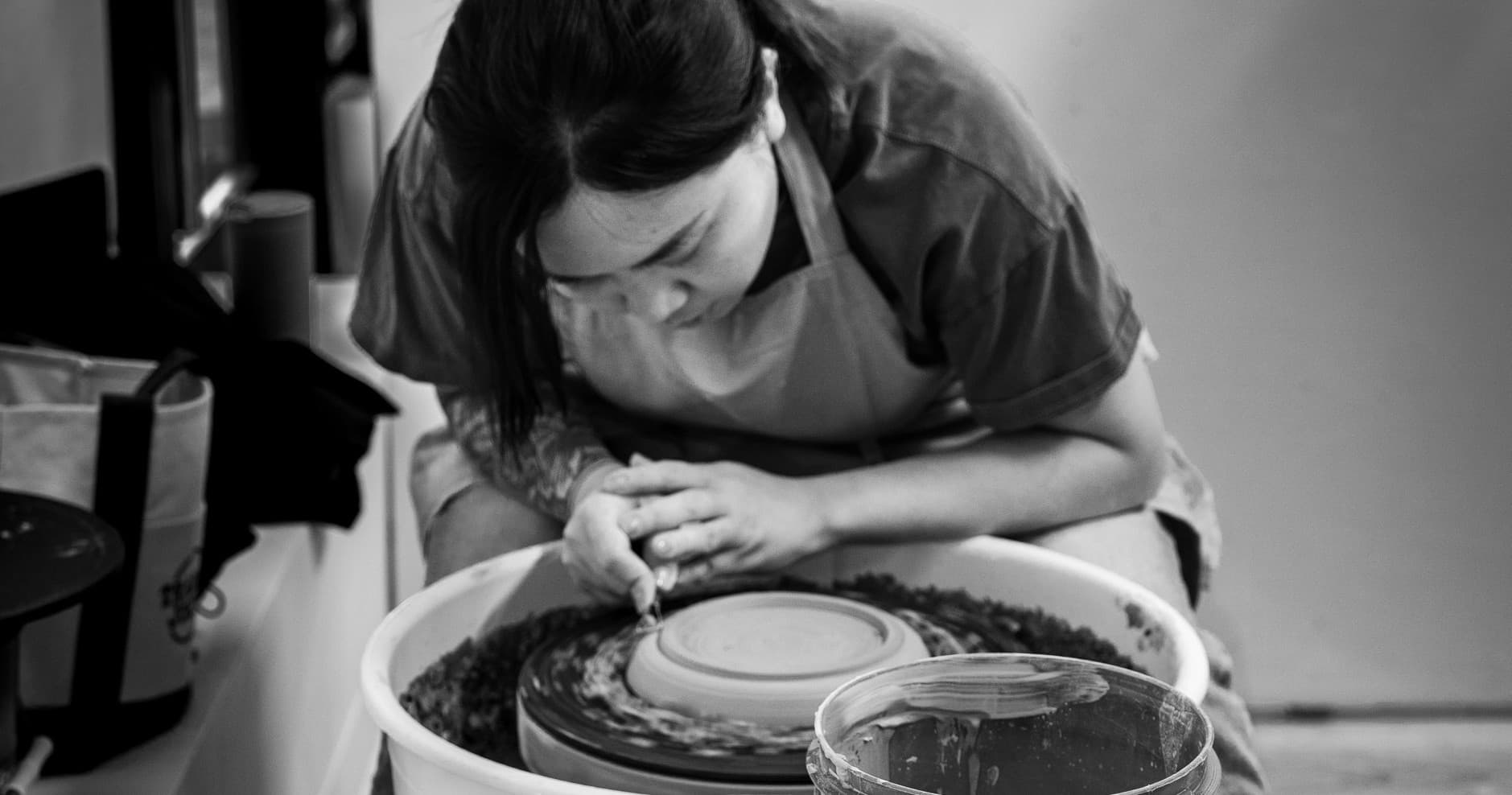 Hands-On Wheelthrowing in South Philadelphia: Black Hound Clay Studio’s Sunday Evenings photo 1