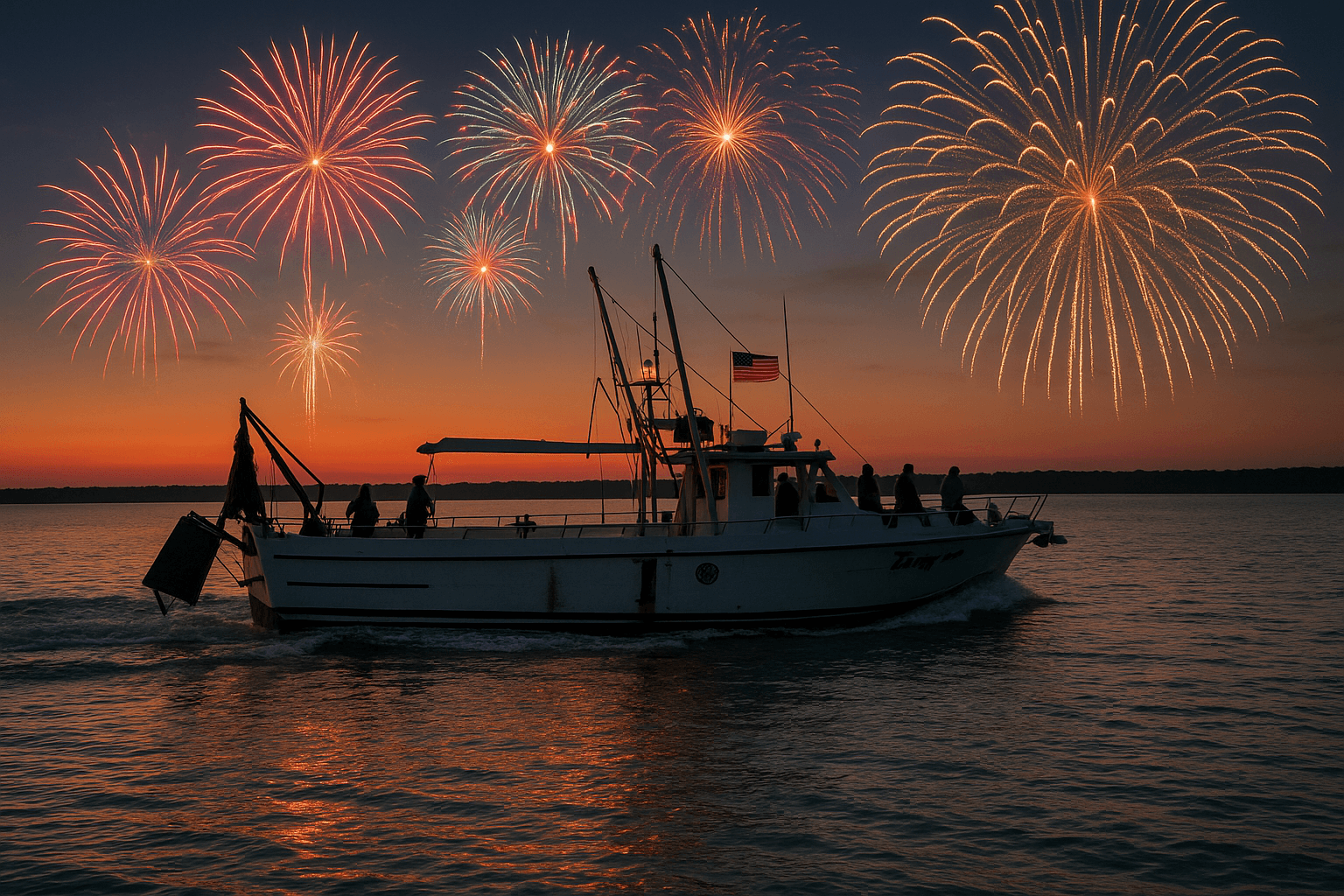 Experience Hilton Head Island’s Spectacular Shelter Cove Fireworks from the Water photo 1