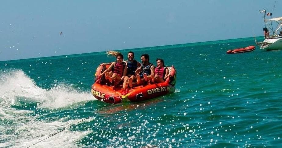 Thrilling Tube Rides with Frank's Place Watersports in Aruba