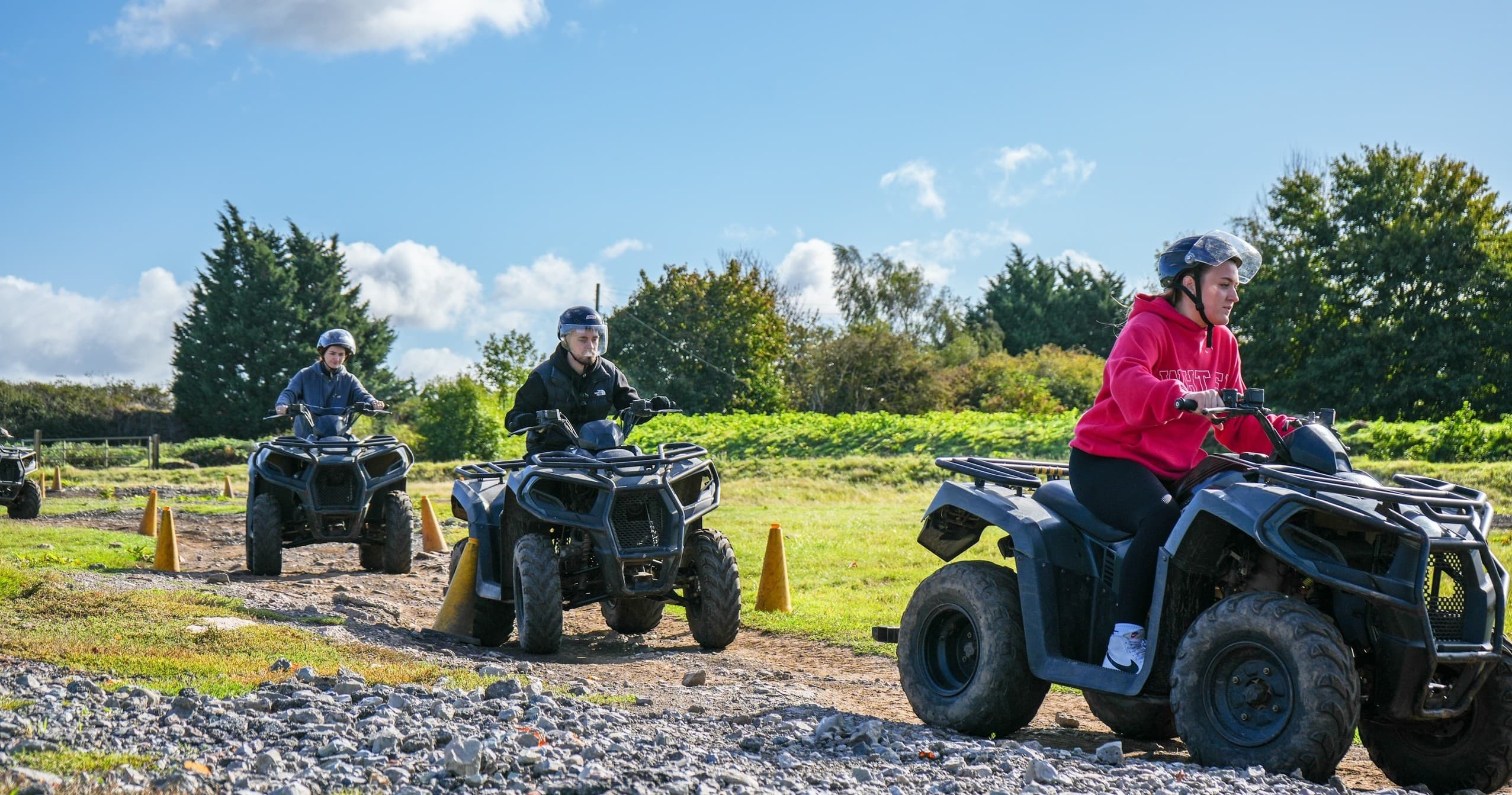 Quad Bike Trekking with Adventure Sports in Warwickshire