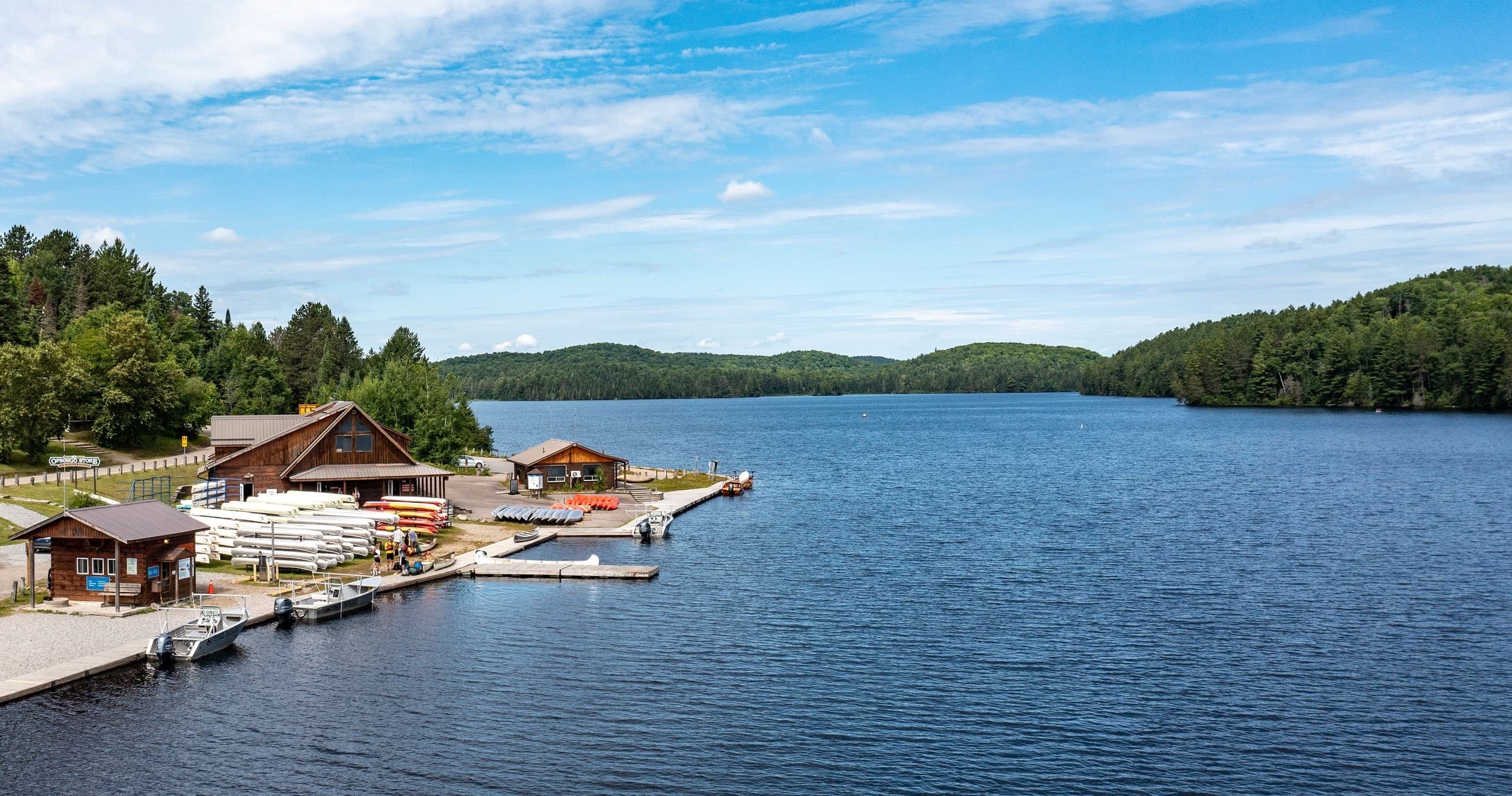 Water Activities & Lake Opeongo Paddle with Algonquin Outfitters