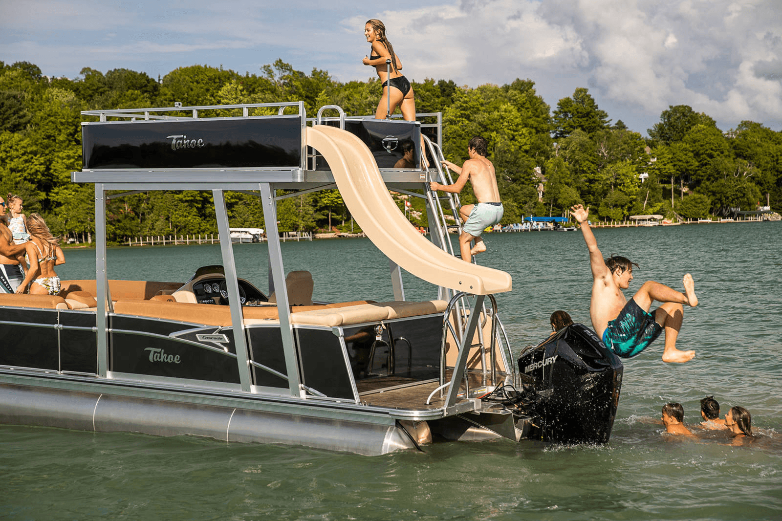 Funship Pontoon Adventure in Sturgeon Bay, Wisconsin