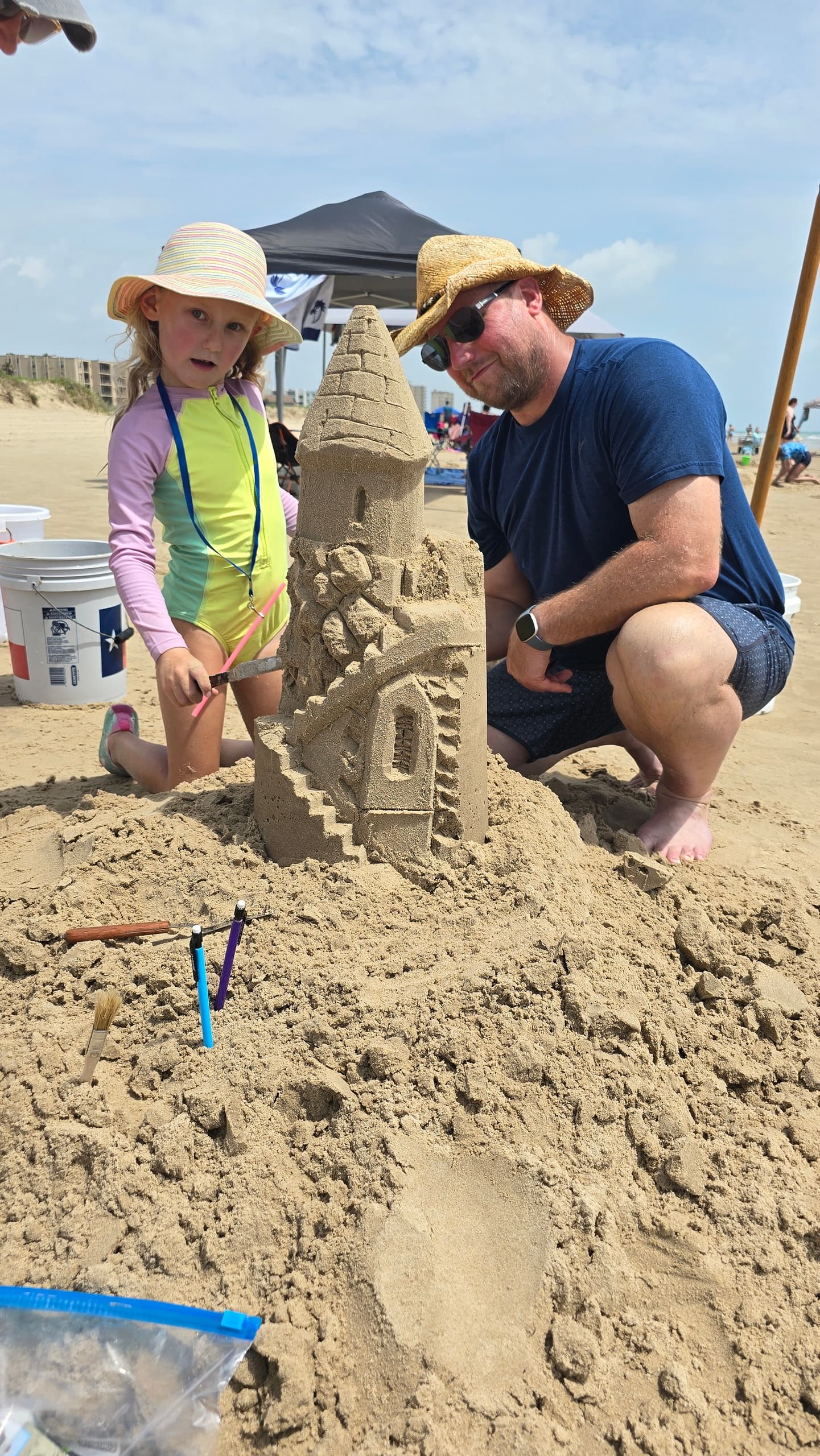 Sandcastle Building at South Padre Island with Sandcastle Lessons