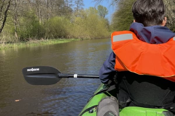Two-Hour Oberalster Paddle at Verleih Ratsmühle