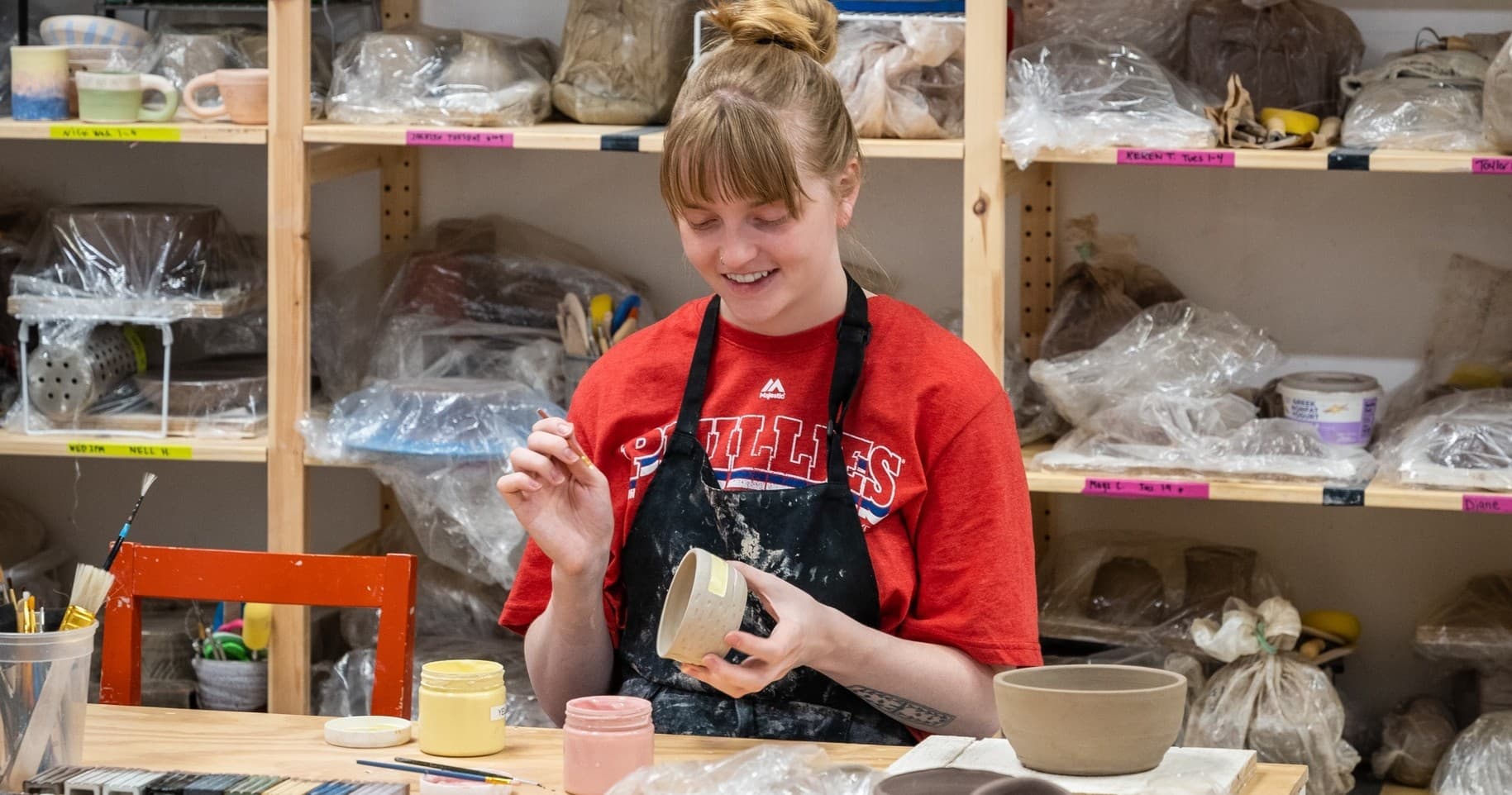 Hands-On Wheelthrowing 102 Evenings at Black Hound Clay Studio, Philadelphia