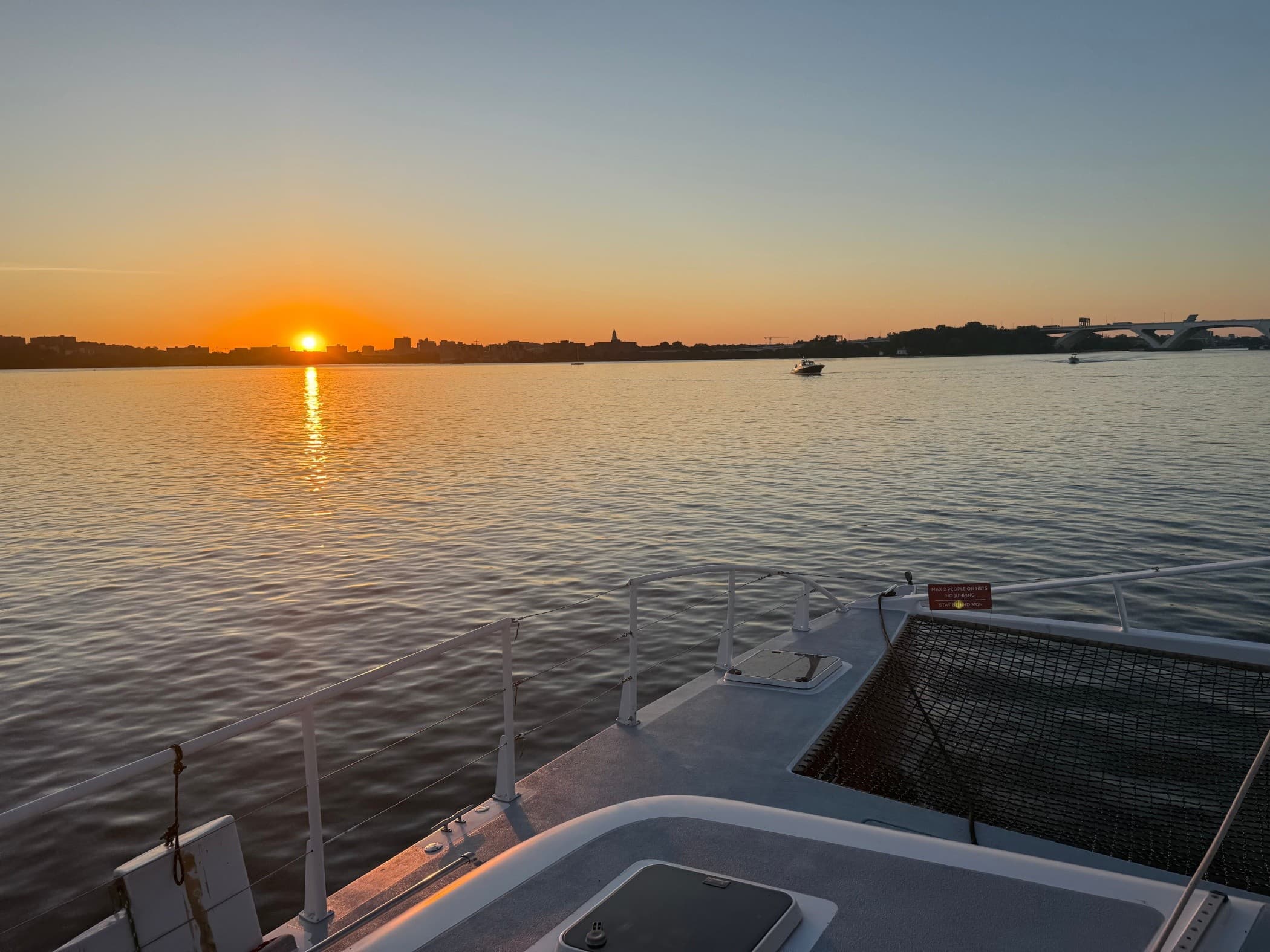 Sunset Catamaran Cruise Aboard Mad Max at The Wharf, Washington DC