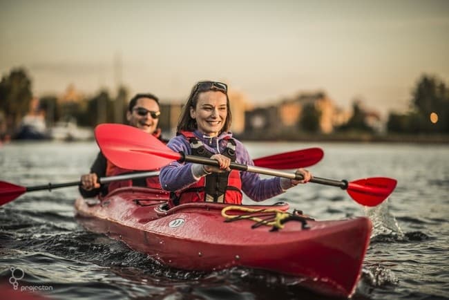 Sunset Kayaking Adventure with Around Gdansk Tours