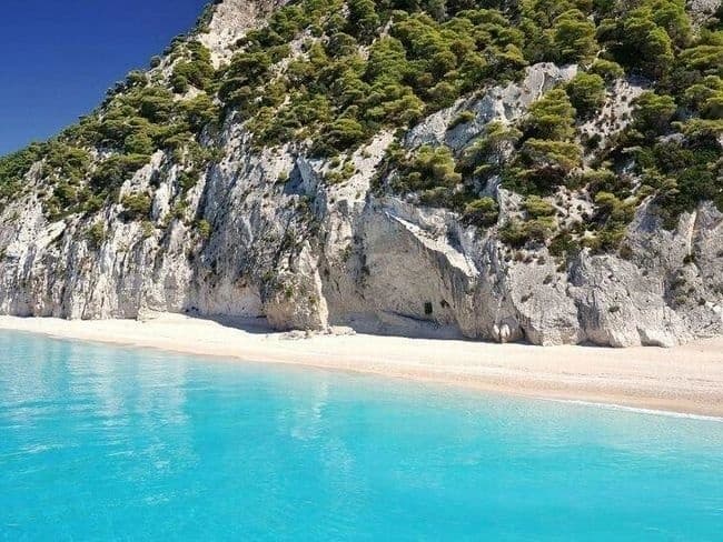 Four-Stop Ionian Cruise: Egremni, Porto Katsiki, Afales & Fiscardo from Nydri