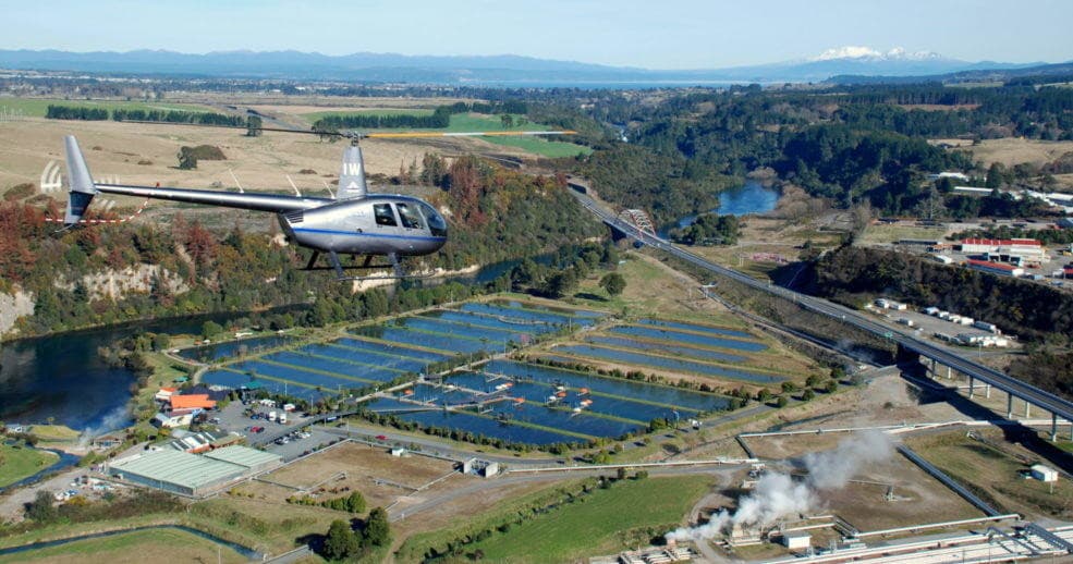 Helicopter Tour of Taupo with Wairakei Adventures