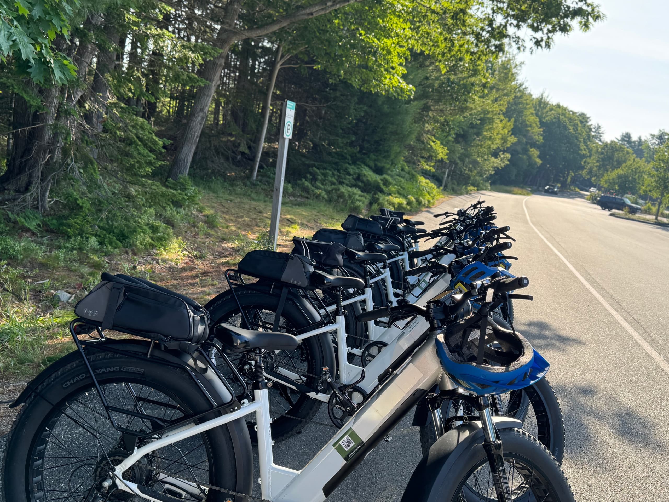 Off-Road E-Biking with Acadia Royal E-bike Rentals
