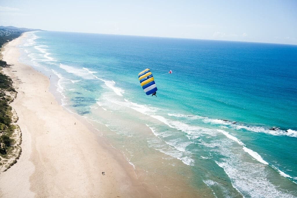14,000ft Tandem Skydive Over Sunshine Coast: Caloundra West Coastal Jump photo 1