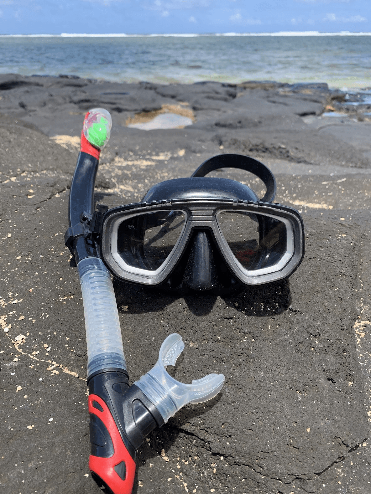 Clear Vision Snorkeling in Hanalei with Corrective Lenses