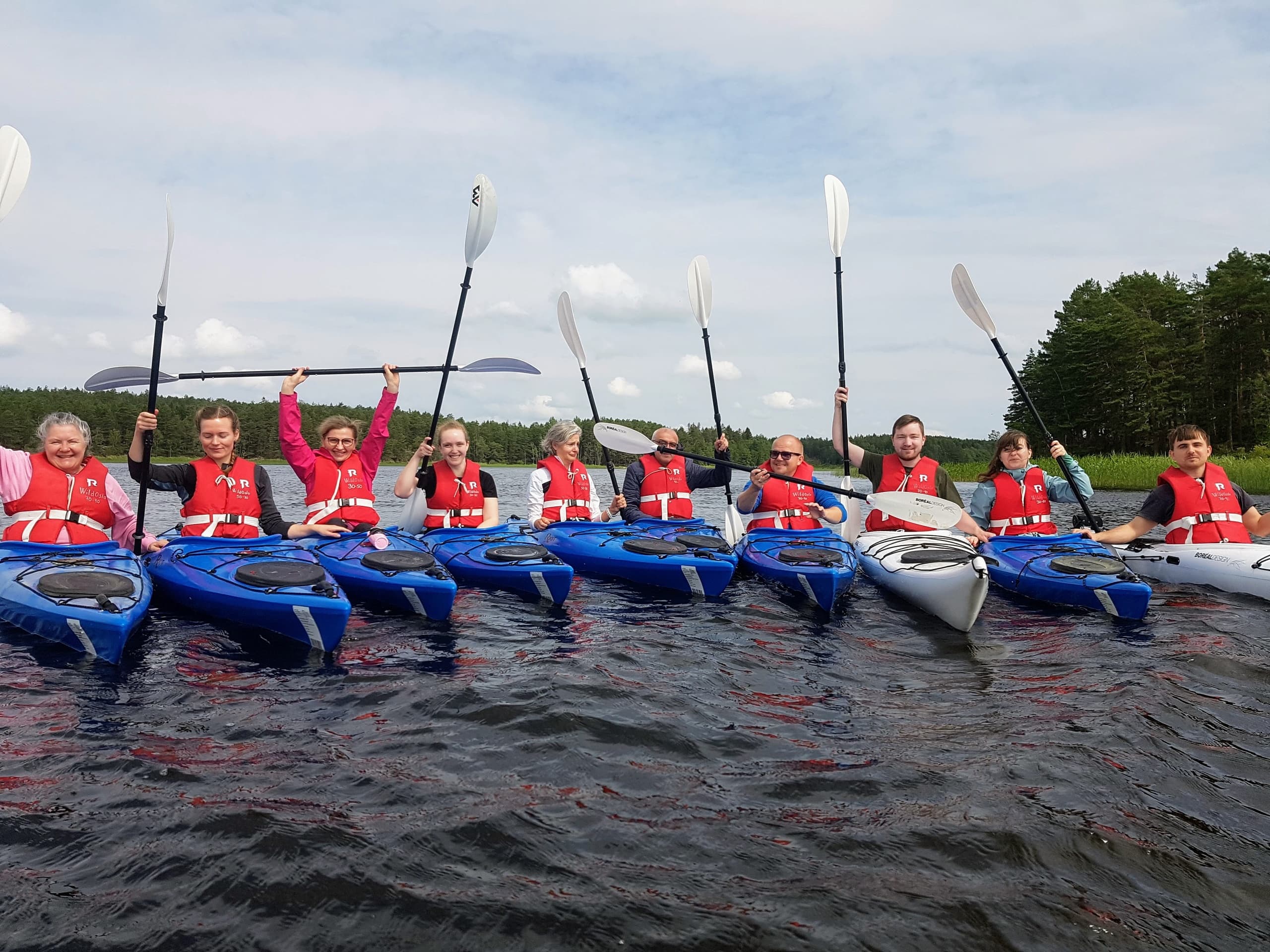 Kayaking Calm Waters with WildOslo at Vansjø Lake