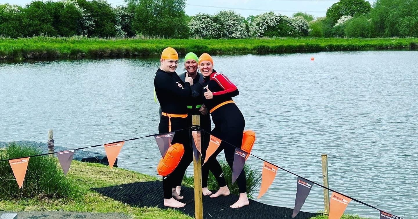 Open Water Swimming at Adventure Nene Ltd’s Sibson Lake