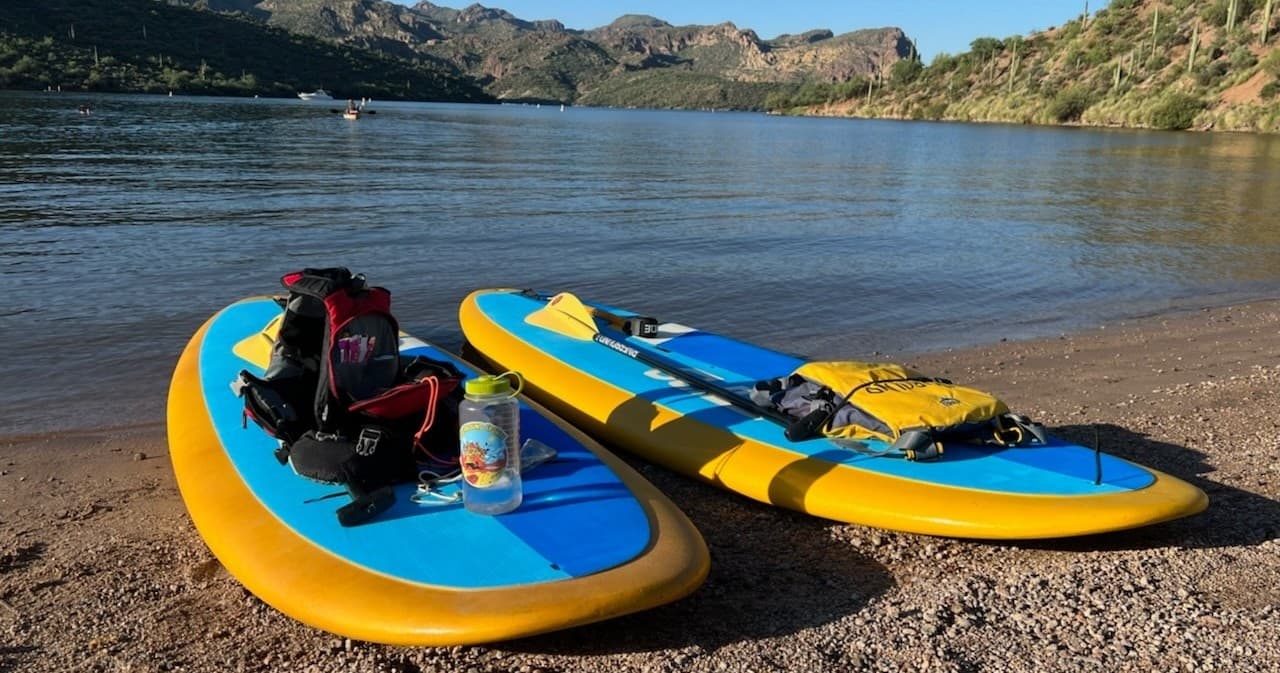 Standard SUP Rental Adventure in Tempe, Arizona