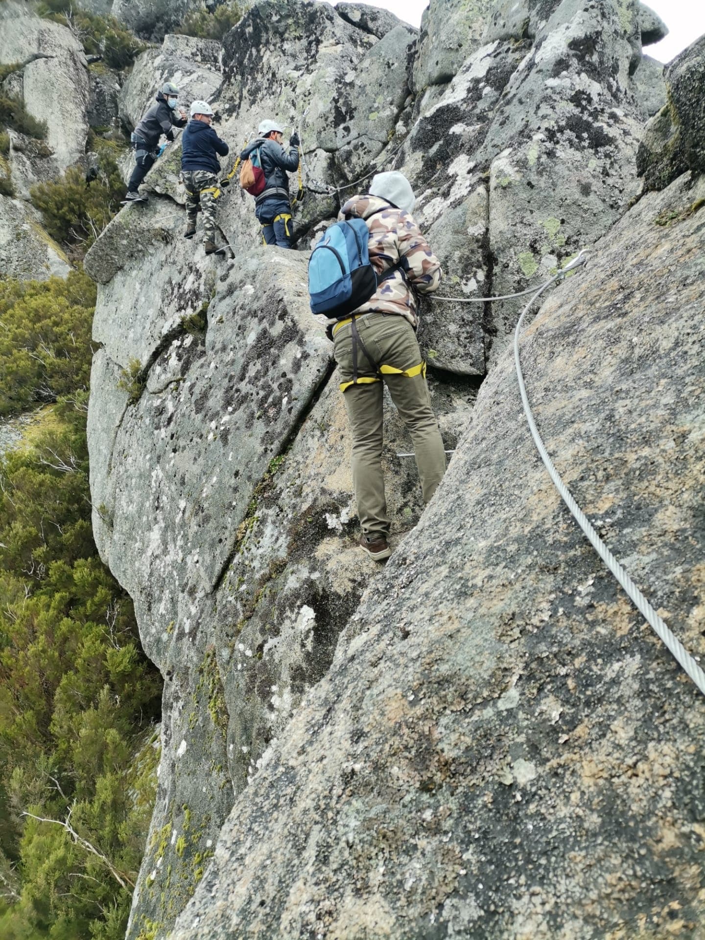Climbing Adventure at Rota Das Ferratas in Portugal