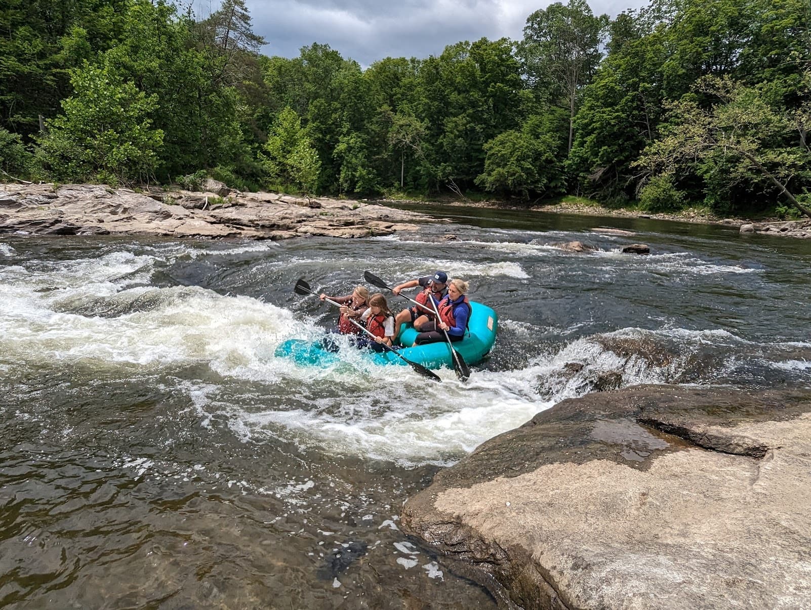 River Rafting on South Kent with Clarke Outdoors