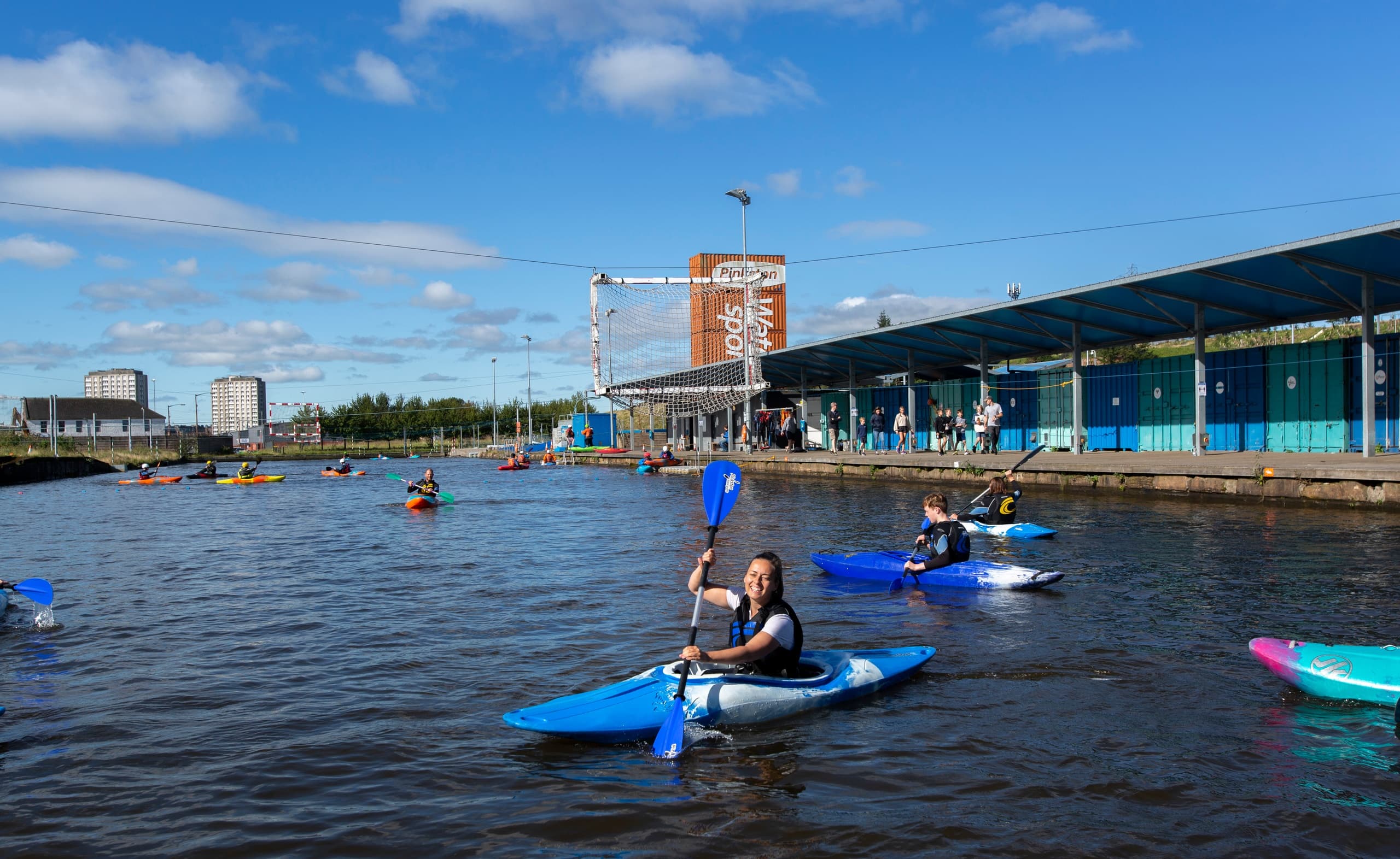 Kayaking Progression with Pinkston Watersports in Glasgow