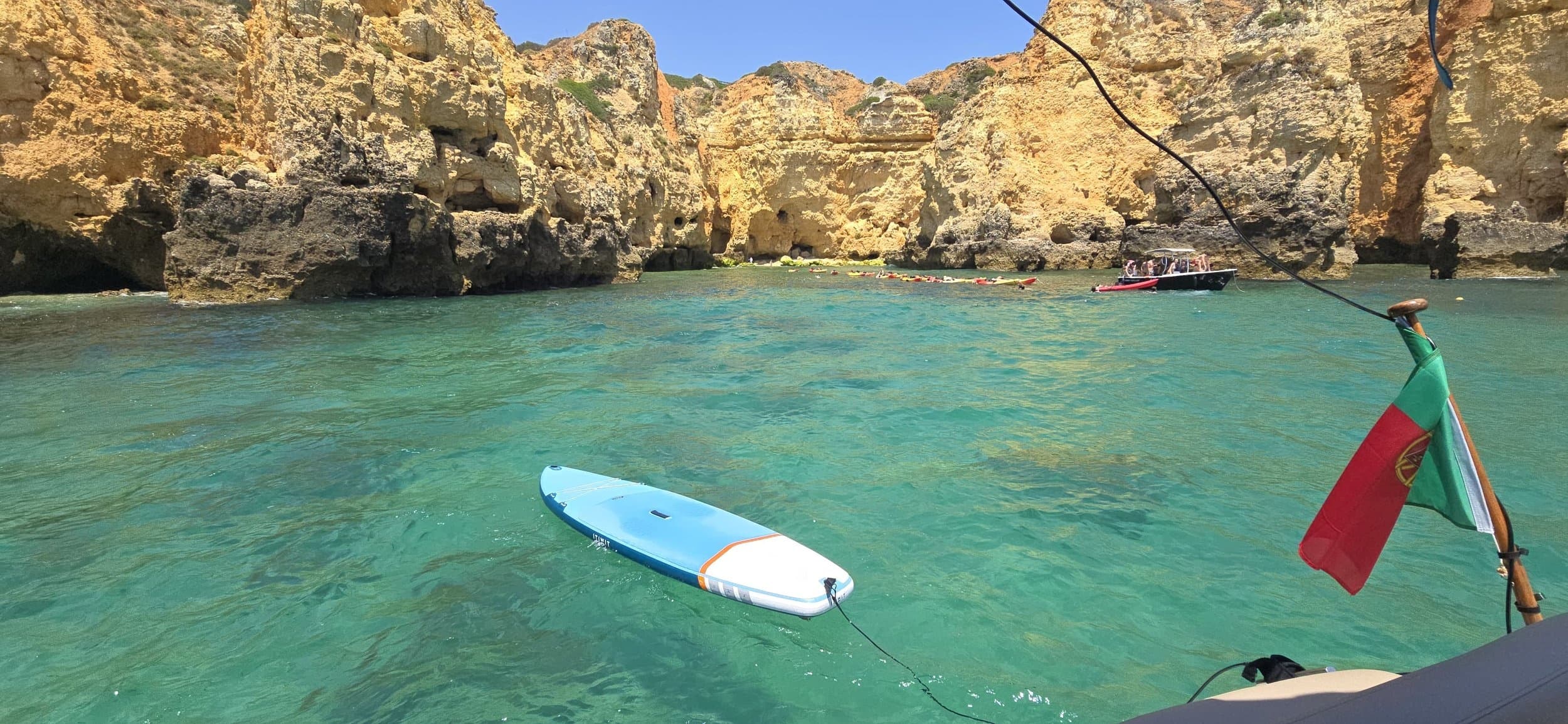 Algarve Swim & Paddle Adventure with Enjoy Lagos Boats