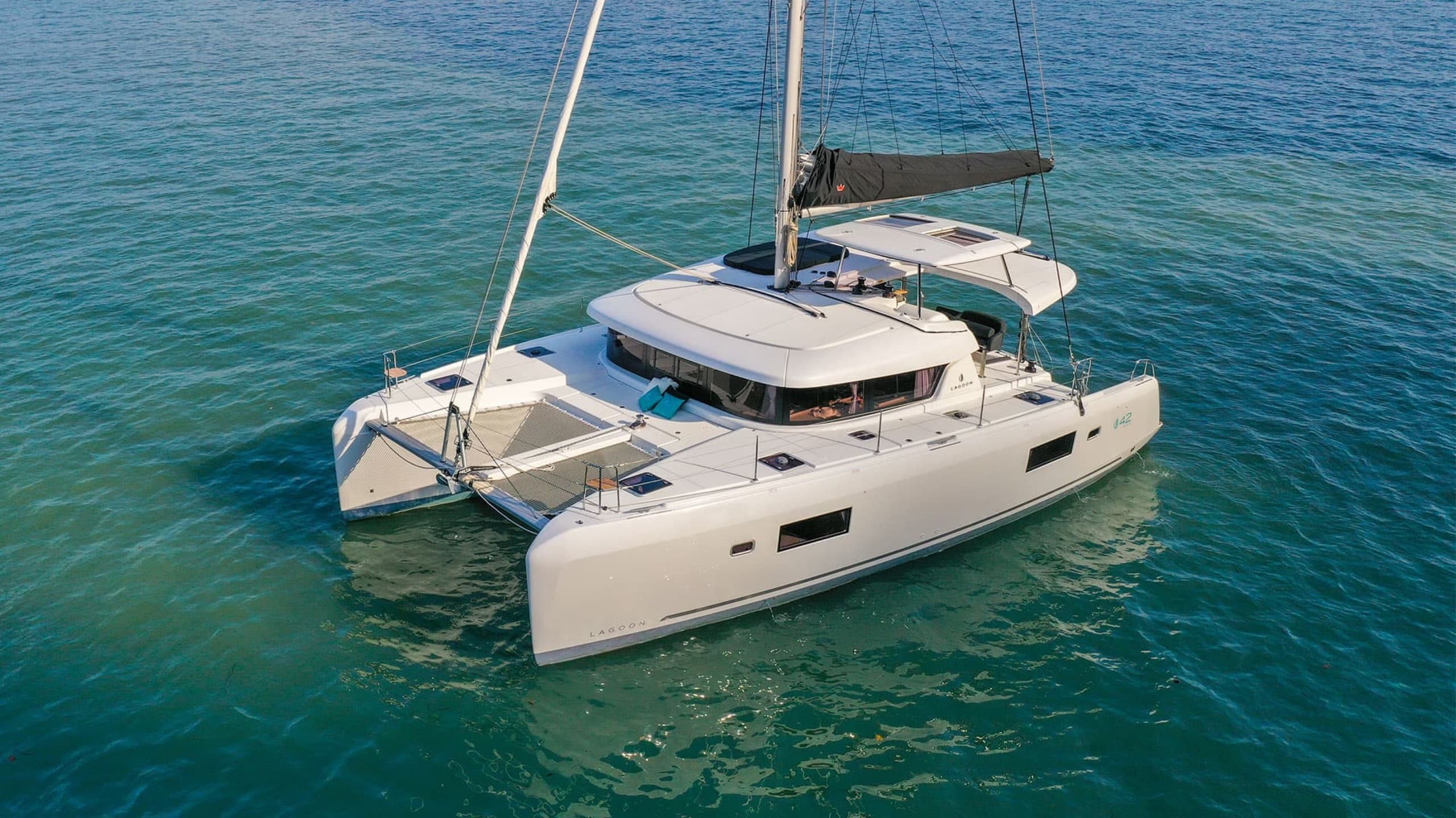 Sailing the Limestone Cliffs of Polignano a Mare — Lagoon 42 Catamaran Tour photo 2