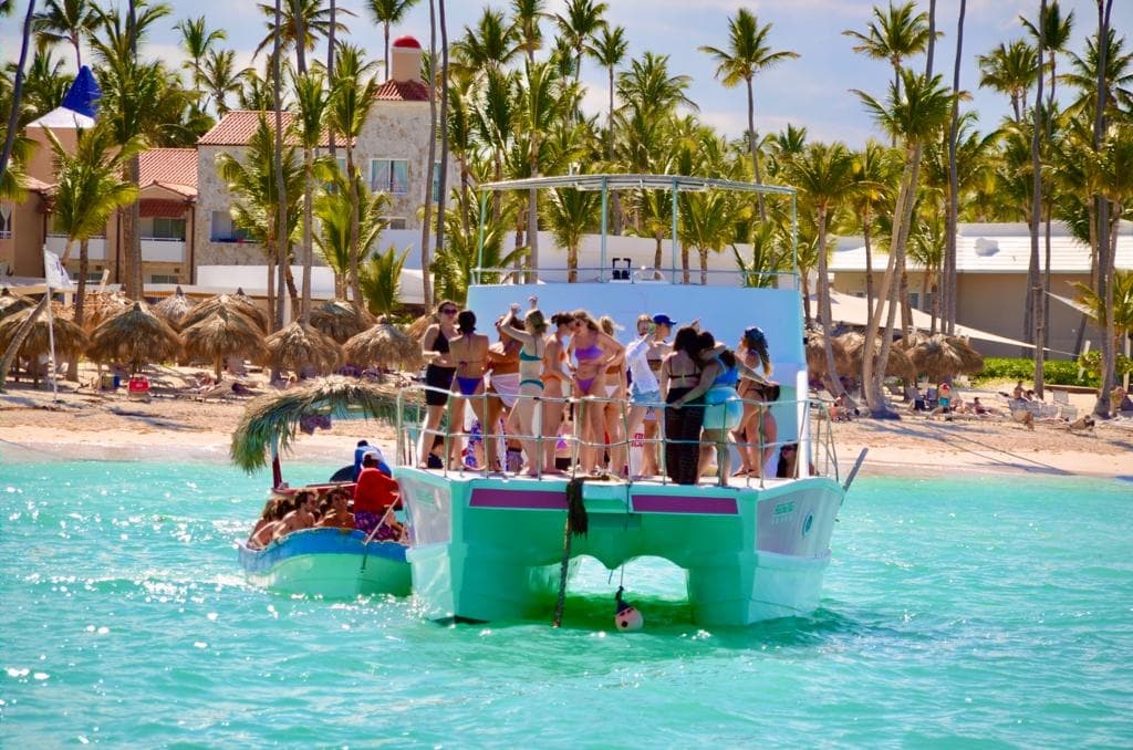 Punta Cana Pink Cat Party Boat: Spring Break 2025