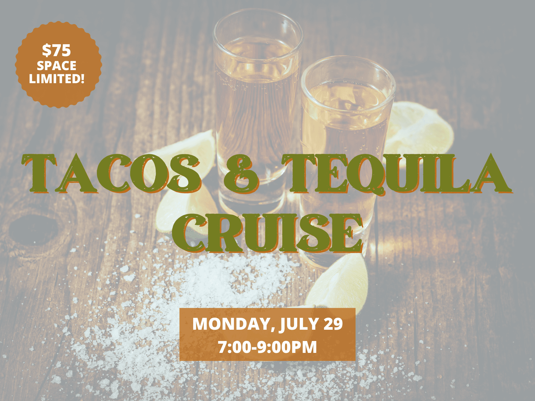 Kalispell’s Tacos and Tequila Cruise with Far West Boat Tours