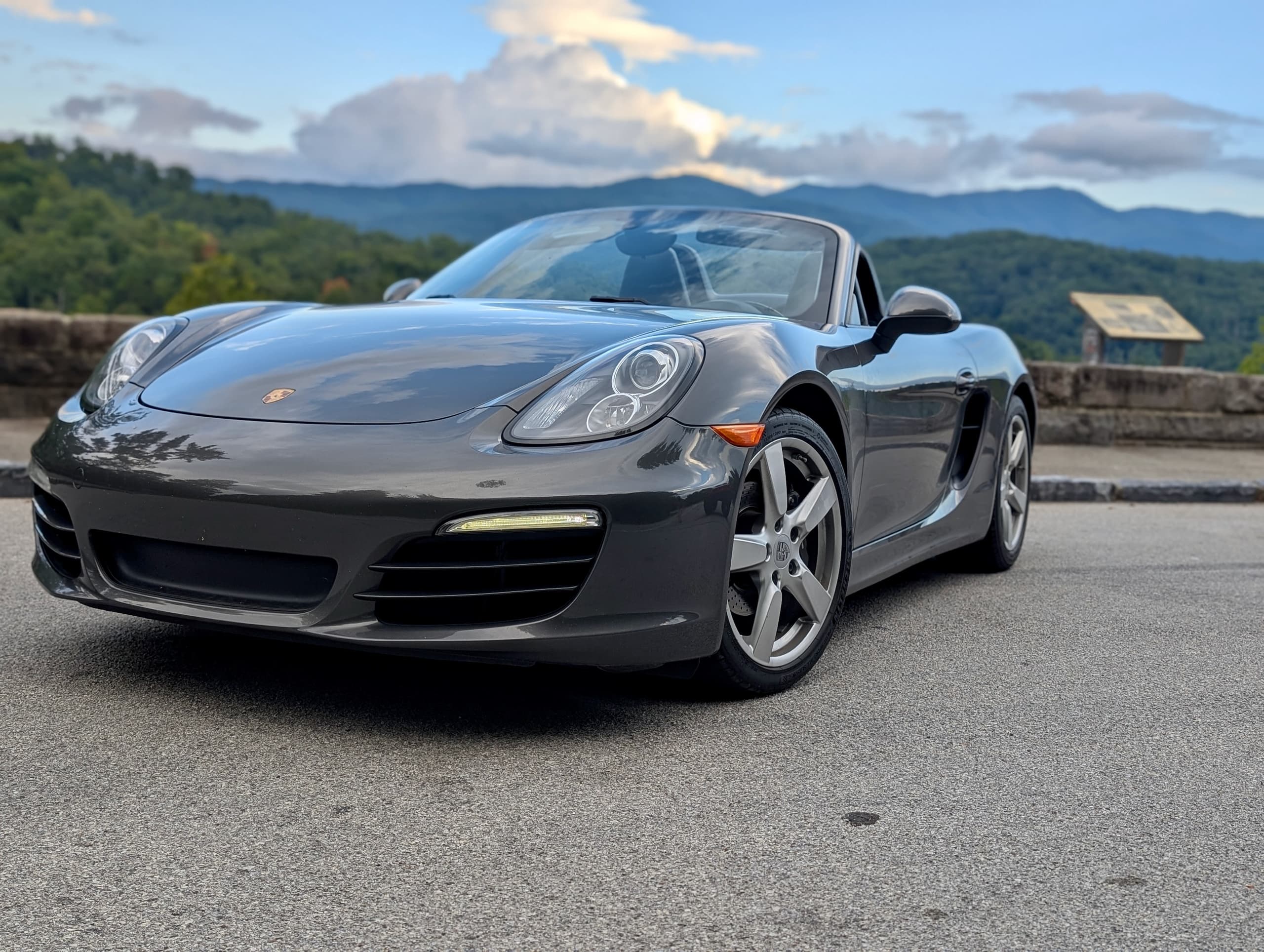 Unleash the Thrill: Porsche Boxster 981 Convertible Rental on the Cherohala Skyway