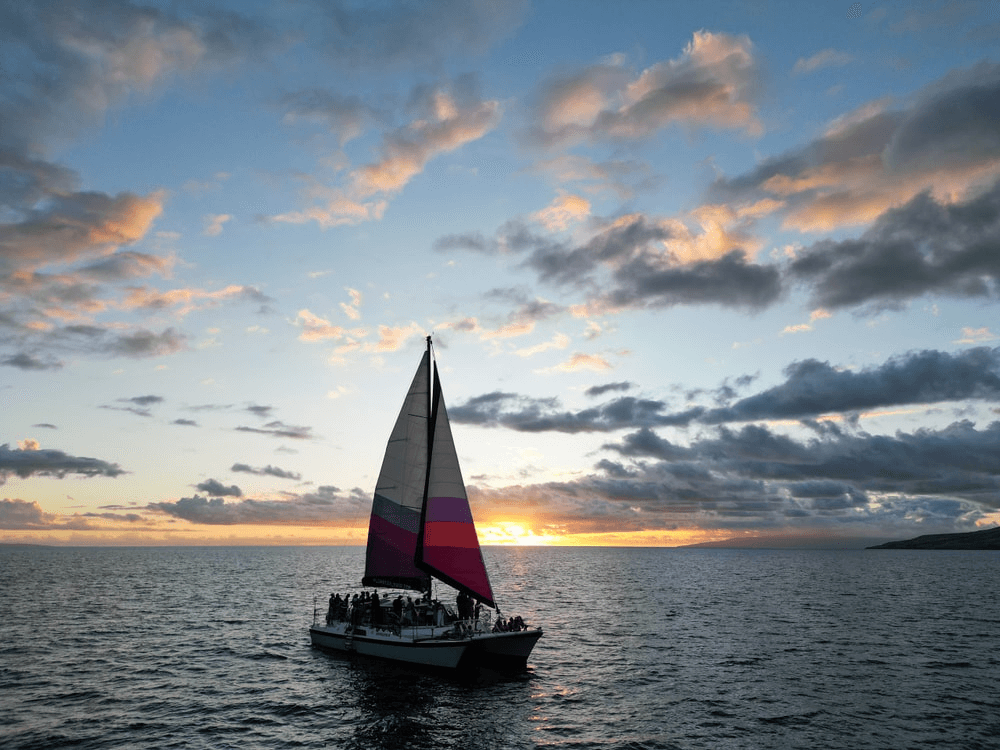 Private Winona Catamaran Charter — Maalaea Harbor Maui Sunset & Snorkel photo 2