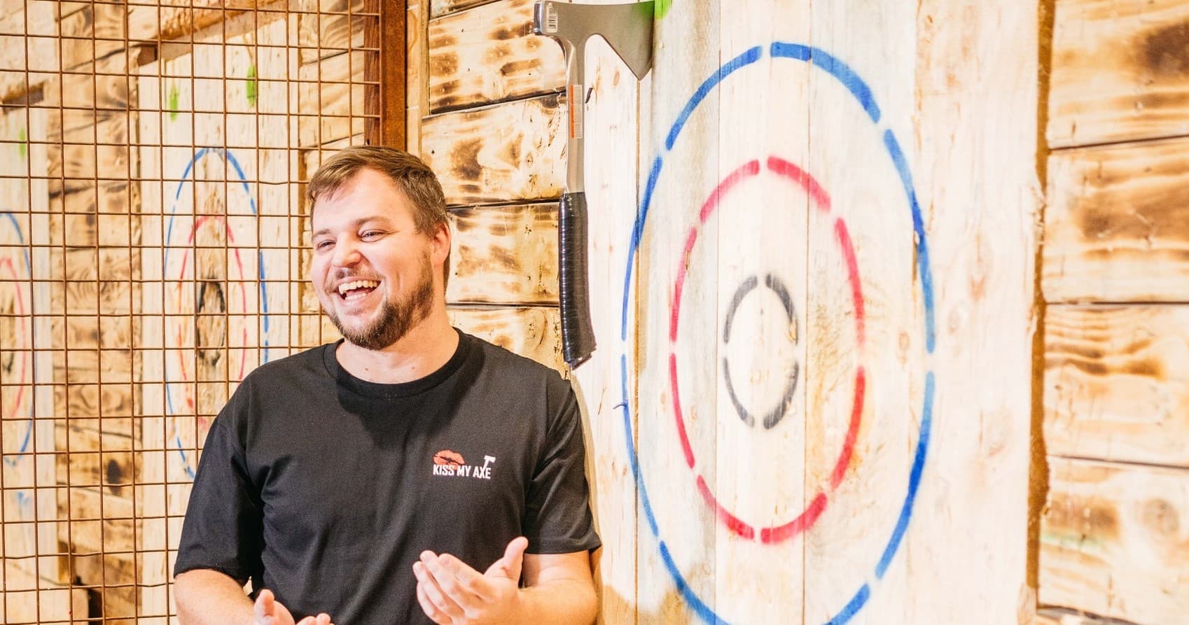 Axe Throwing Experience at Kiss My Axe - Blacktown