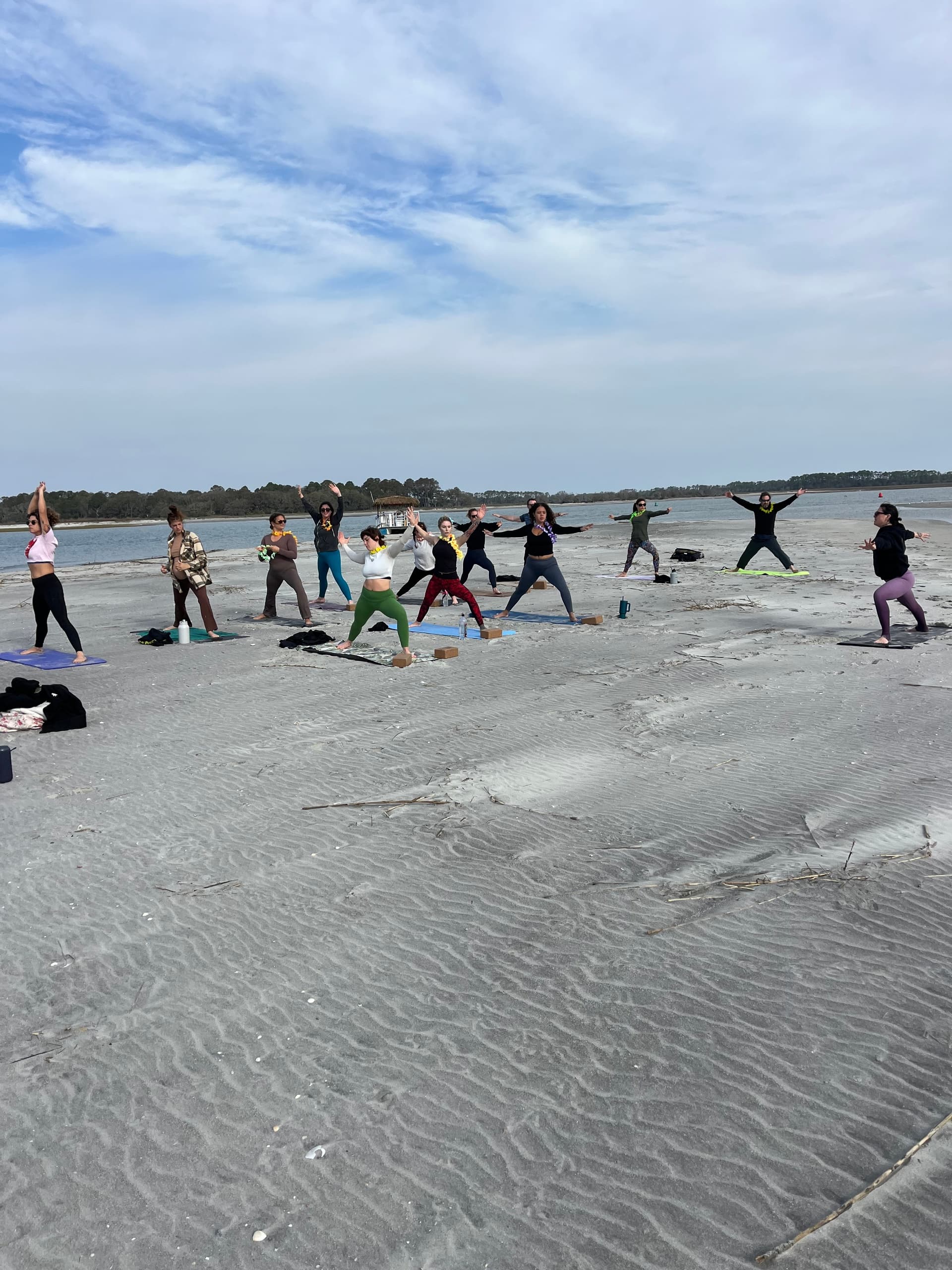 Island Yoga on the Tiki Boat: A Serene Two-Hour Escape on Folly River