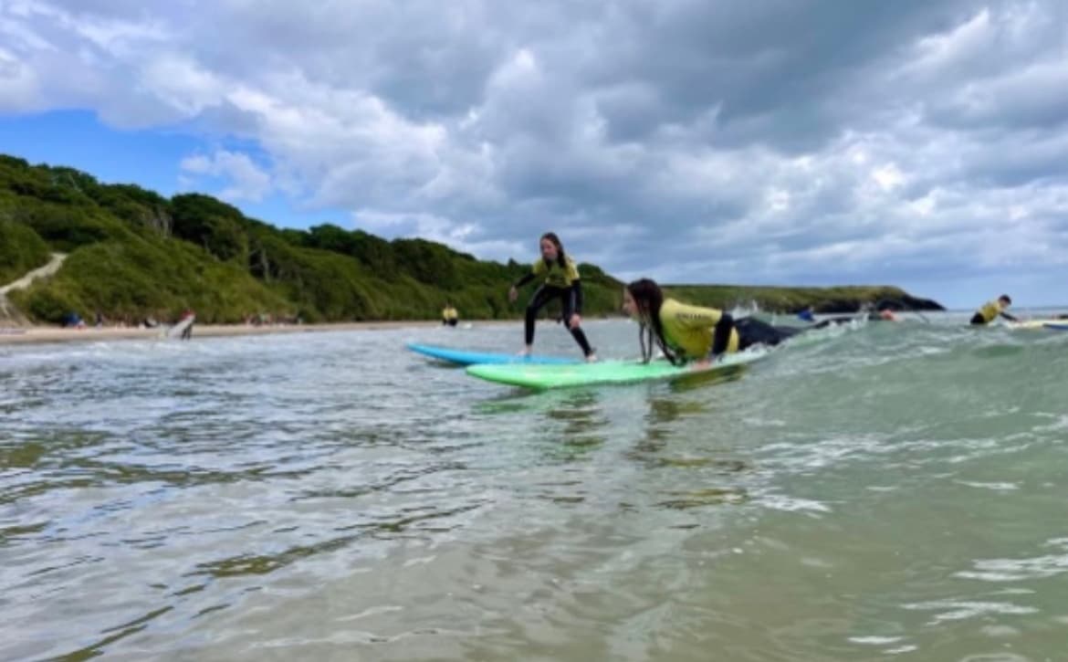 Water Activities at Brittas Bay Surf School: 3-Day Surf Camp Adventure