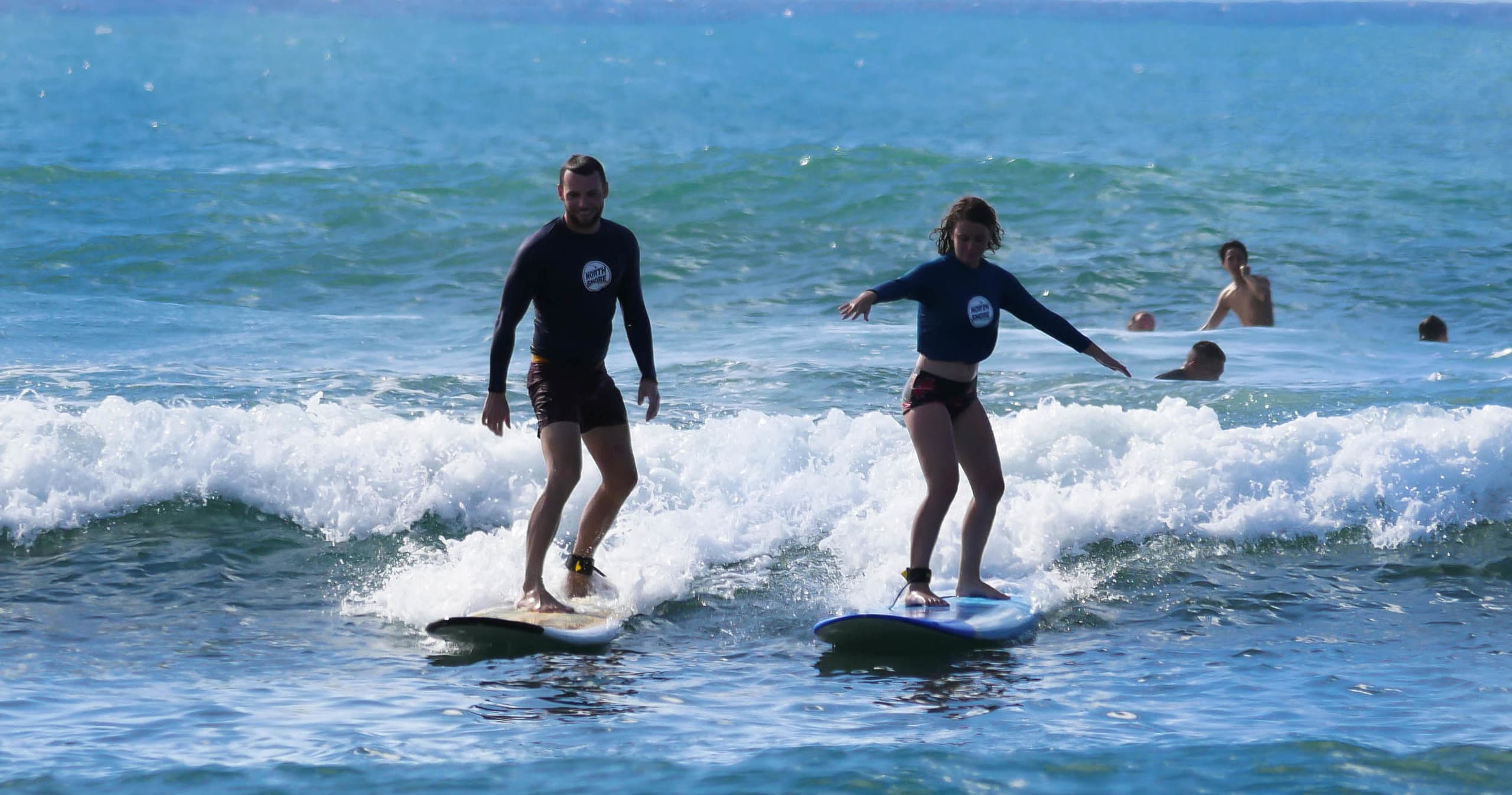 Private Surf Lesson for 2 in Haleiwa, North Shore Hawaii
