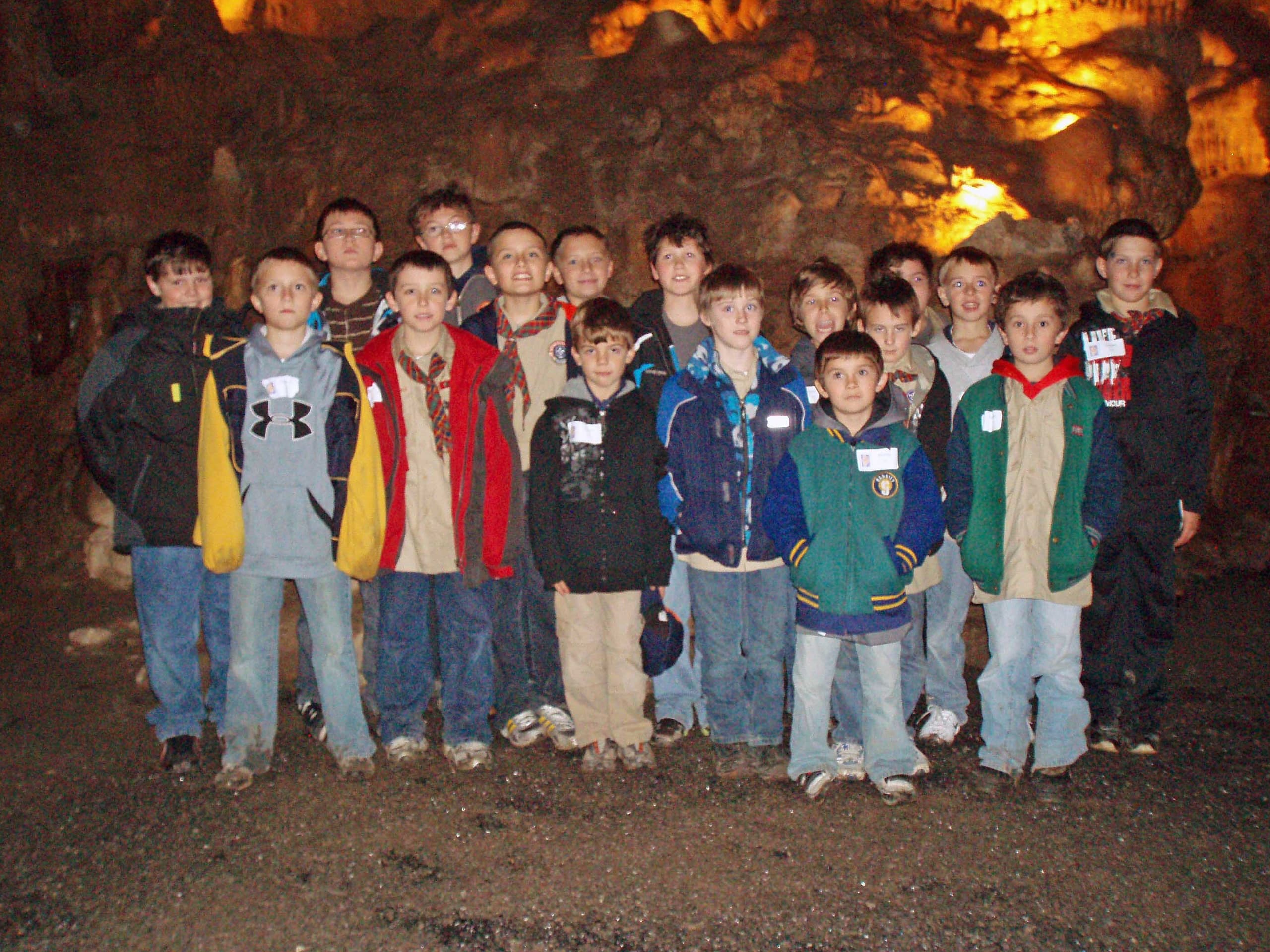 Wolf Cub Scouts Adventure at Lincoln Caverns: A Unique Underground Exploration in Pennsylvania