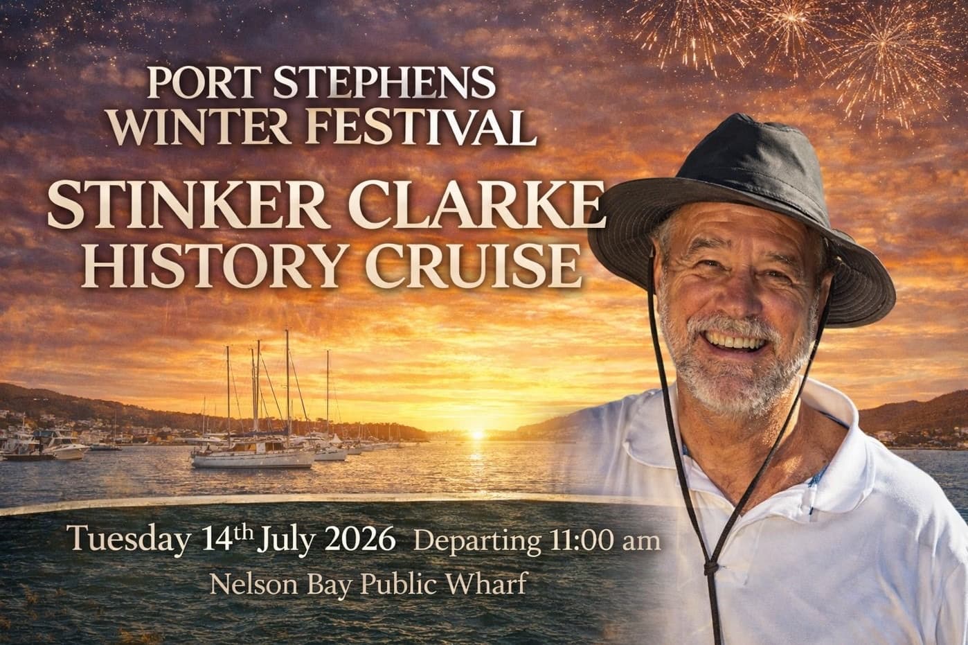 Winterfest History Cruise in Port Stephens: Harbor Stories, Dolphins & Morning Tea photo 1