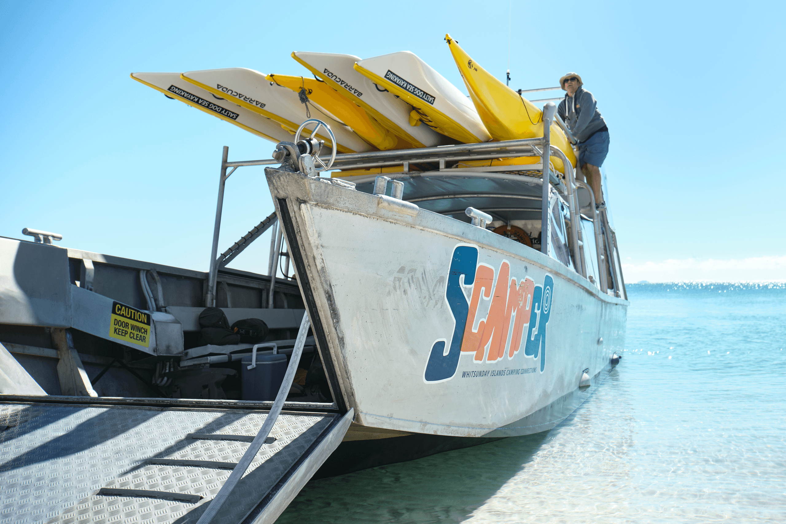 Kayak & Water Taxi Adventure with Scamper Island