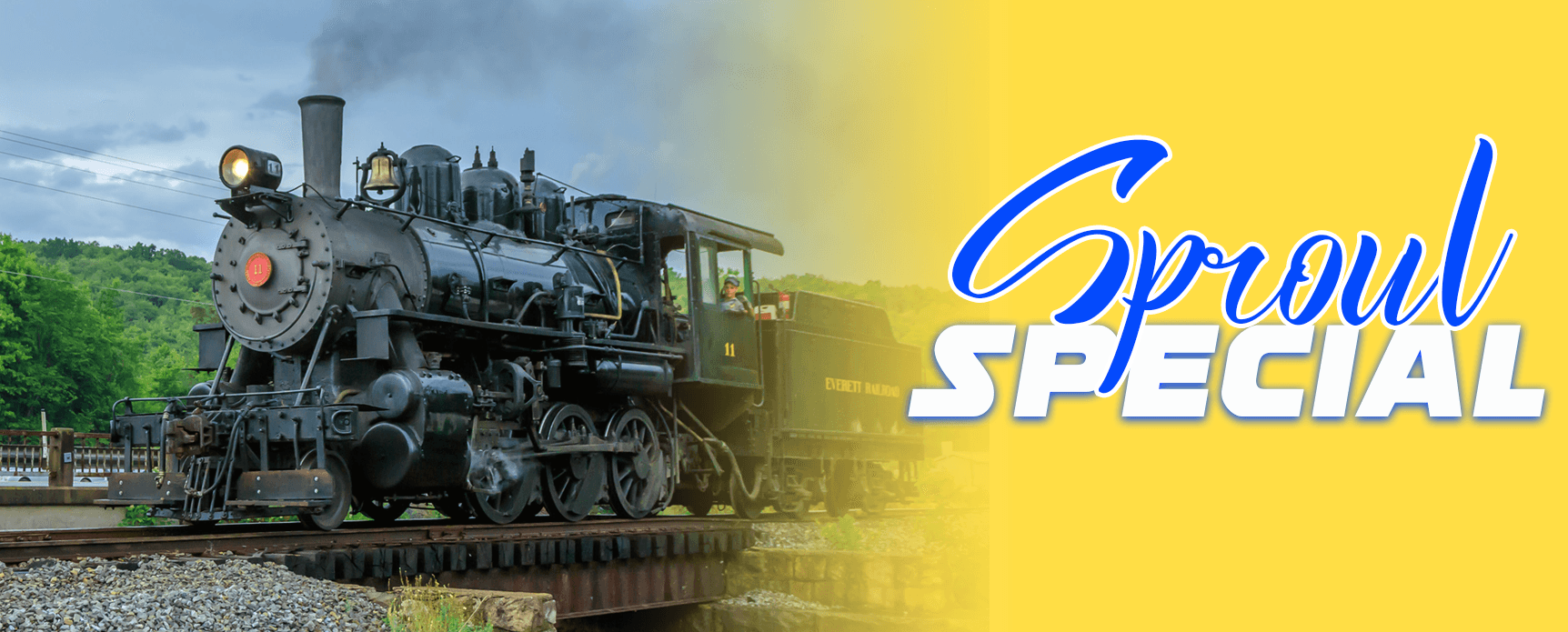 Sproul Special: Scenic Steam Train Ride in Hollidaysburg, PA