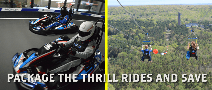 Thrill Pack with MONZA Karting in Mashantucket, CT