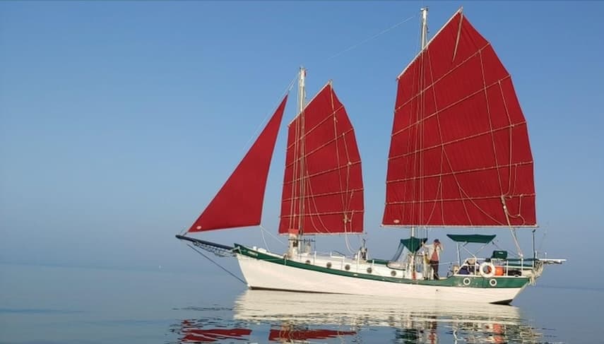 Sail the Tall Ship Friendly in Egg Harbor, Wisconsin