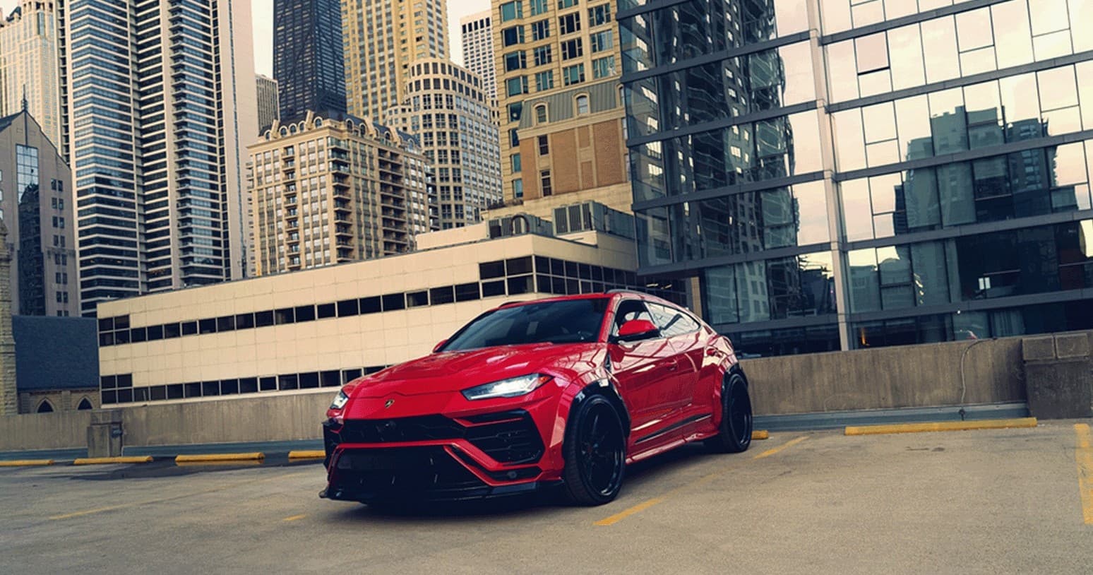 Luxury Car Escapade with Lamborghini Urus in the Wilderness