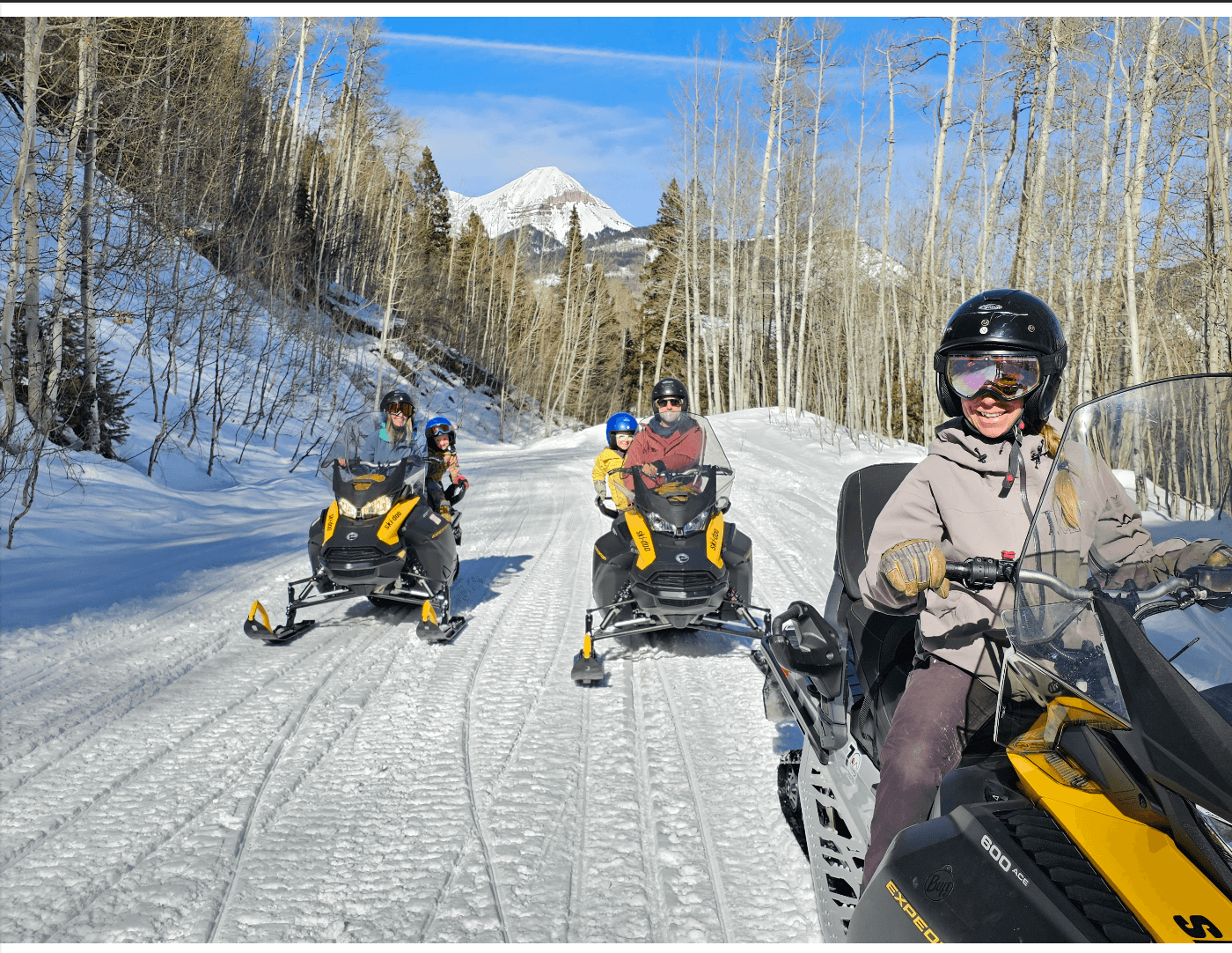 Explore Durango's Winter Wilderness on a Thrilling 2-Hour Snowmobile Tour