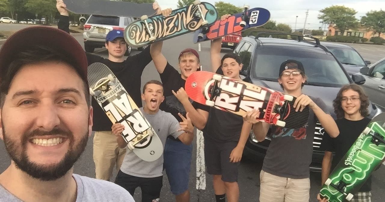 Intro to Skateboarding at Red Mill Museum, Clinton NJ