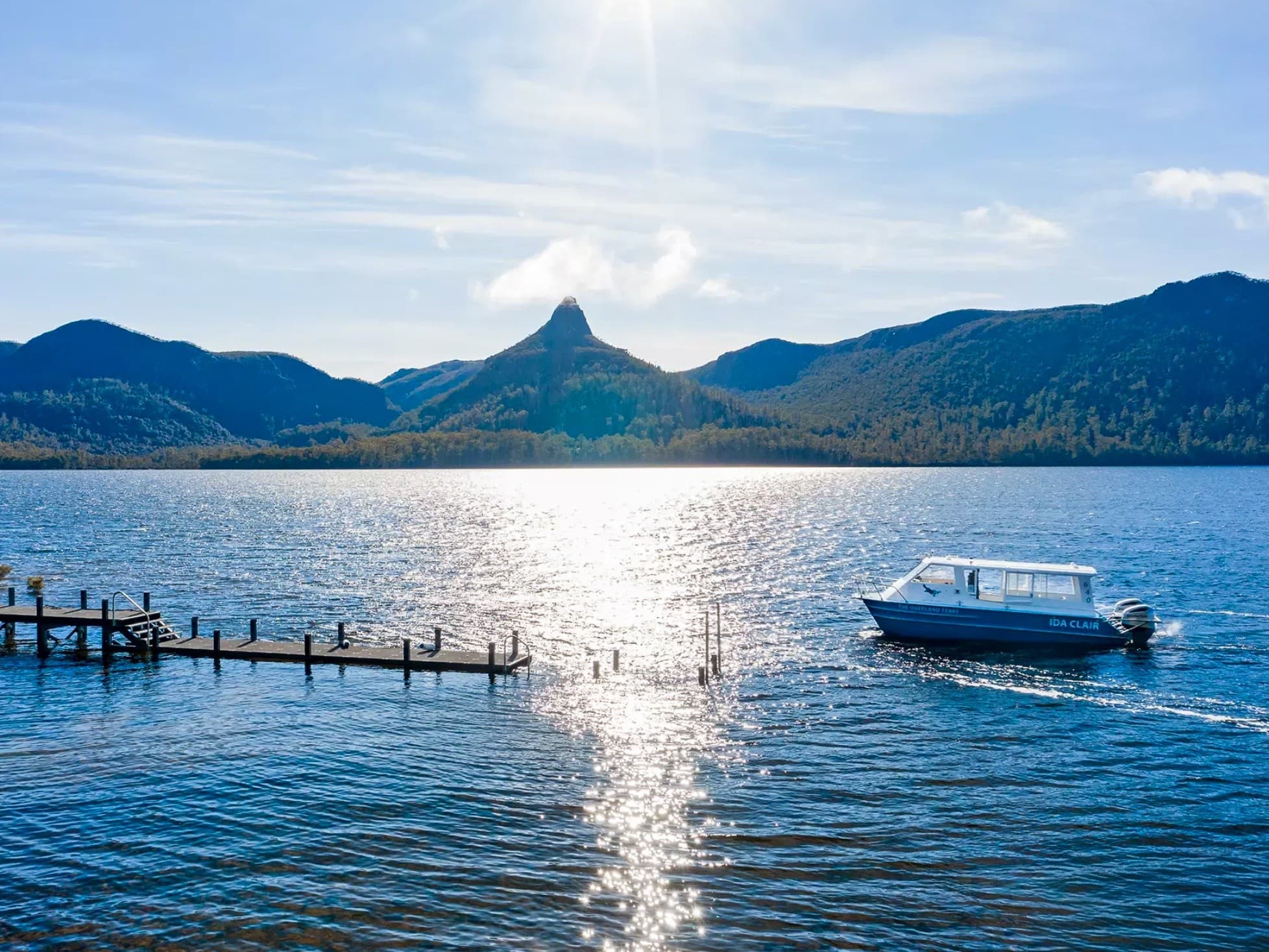 Cynthia Bay to Echo Point: Lake St Clair Ferry on Australia’s Highest Altitude Boat photo 1