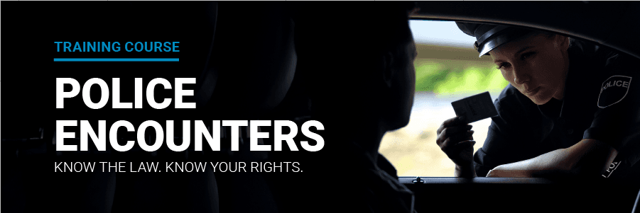 Police Encounters Seminar in Hickory, NC