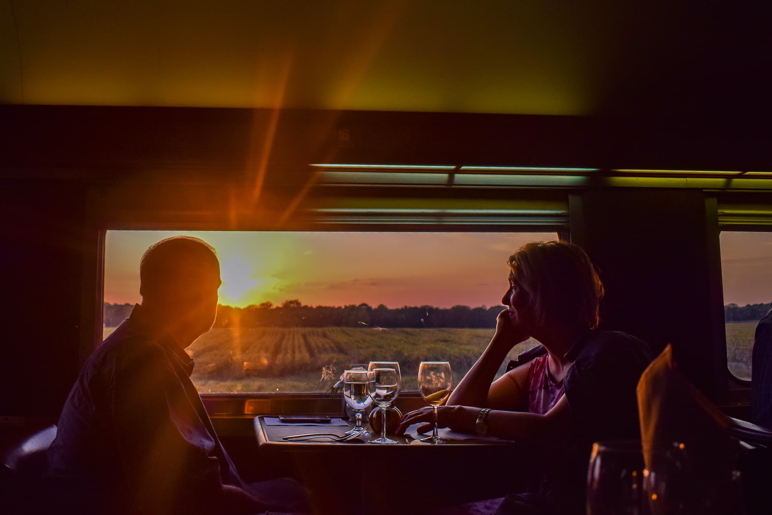 Candlelight & Cocktails: Romantic Rail Date Night on a Historic Train in Noblesville