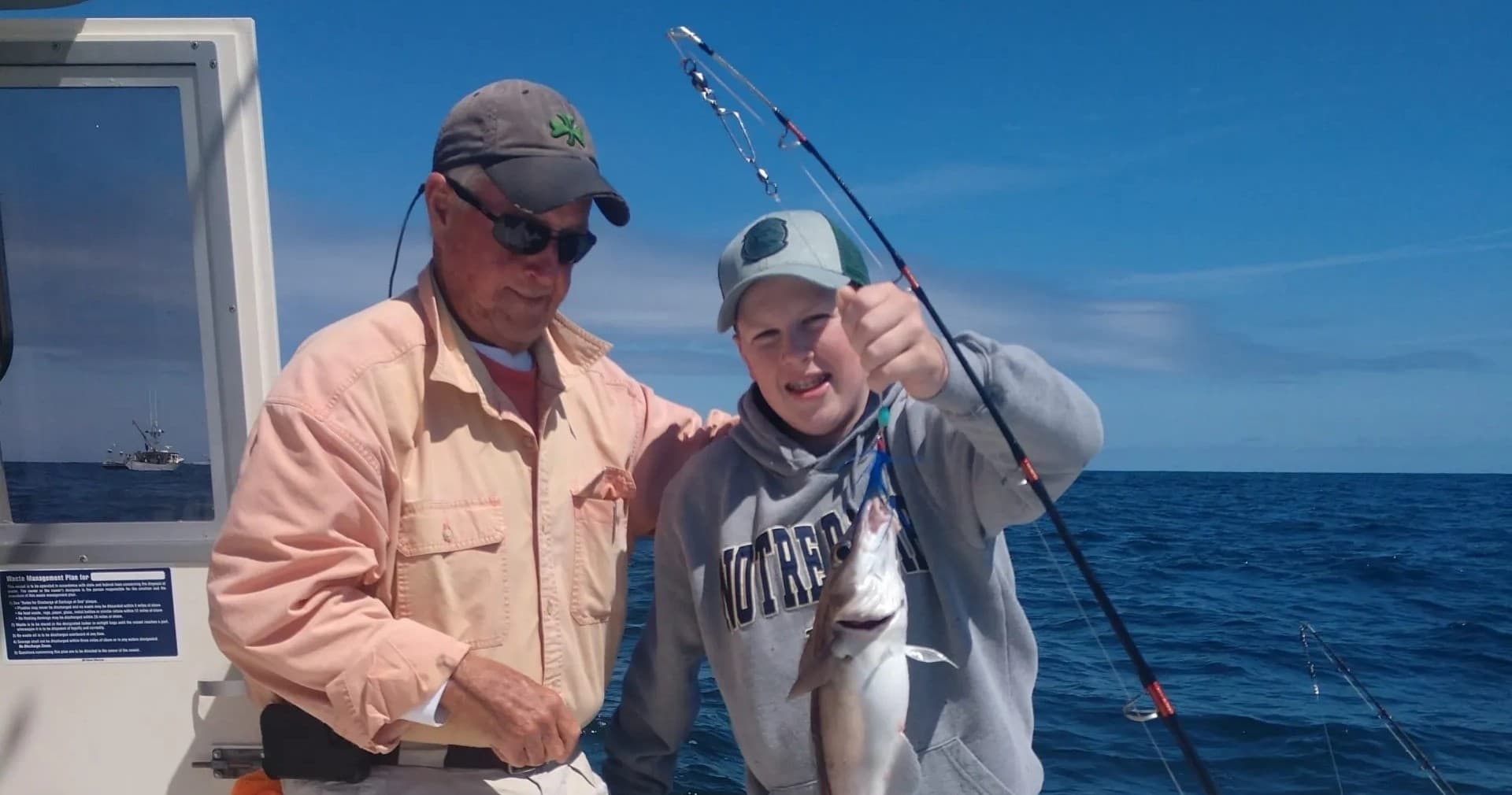 Half Day Fishing Charter in Newington, NH