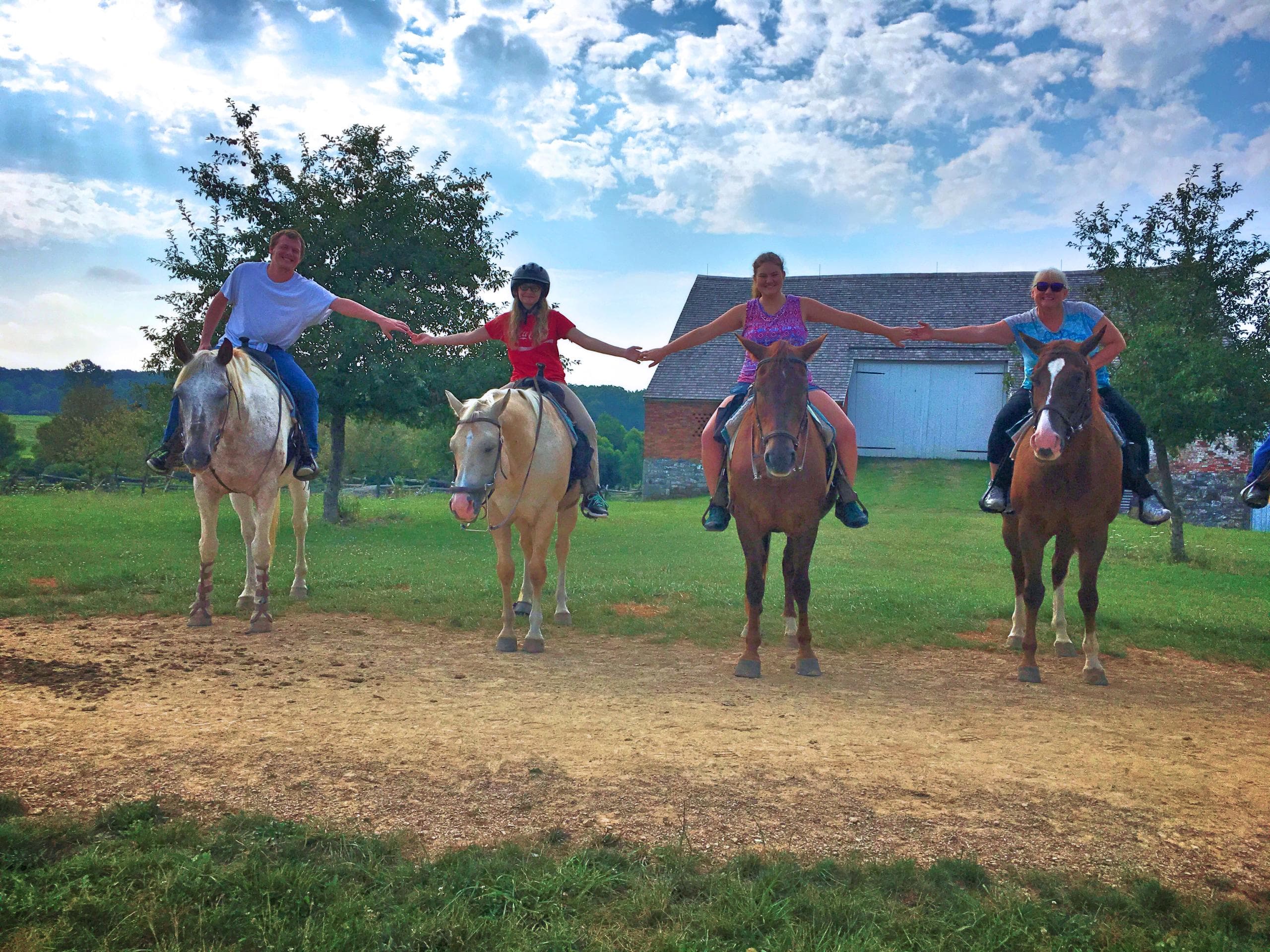 Historical Battlefield Horseback Tour at National Riding Stables