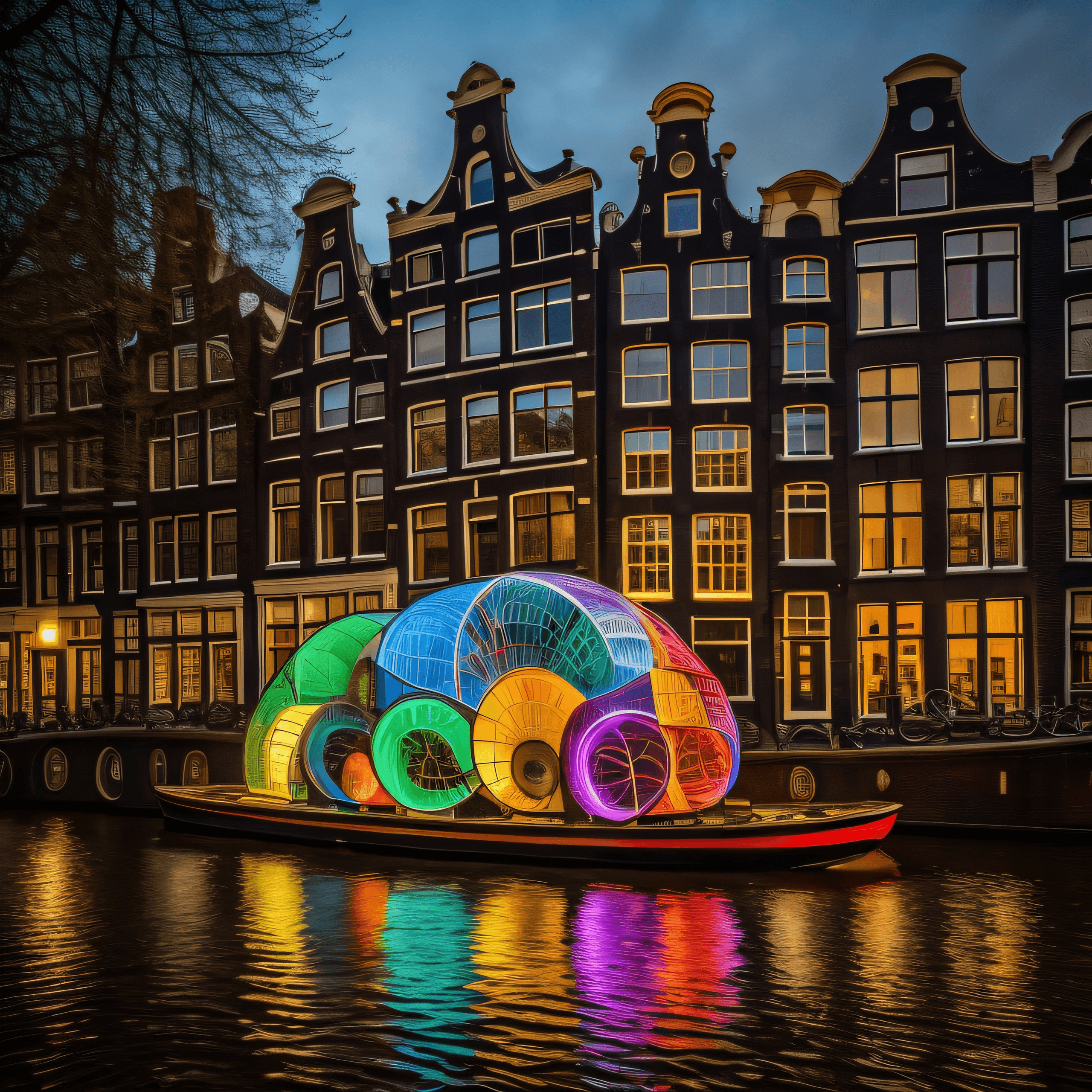Amsterdam Light Festival Cruise with Captain Jack Amsterdam