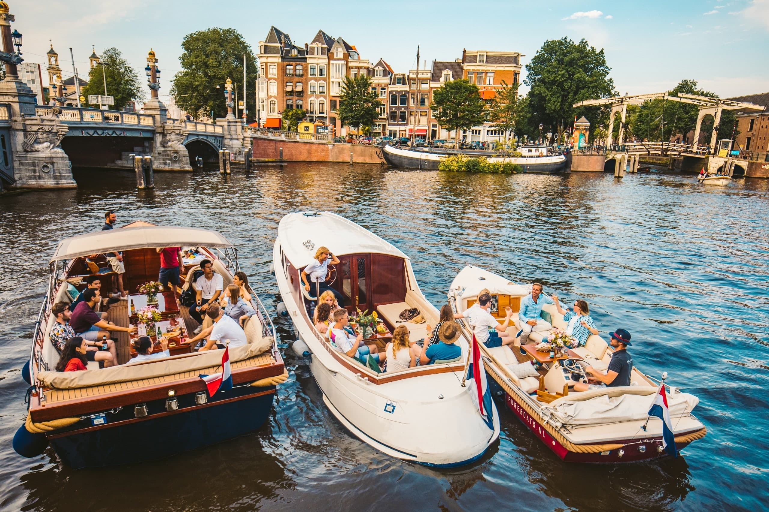 Amsterdam Canal Cruise Adventures with Pure Boats