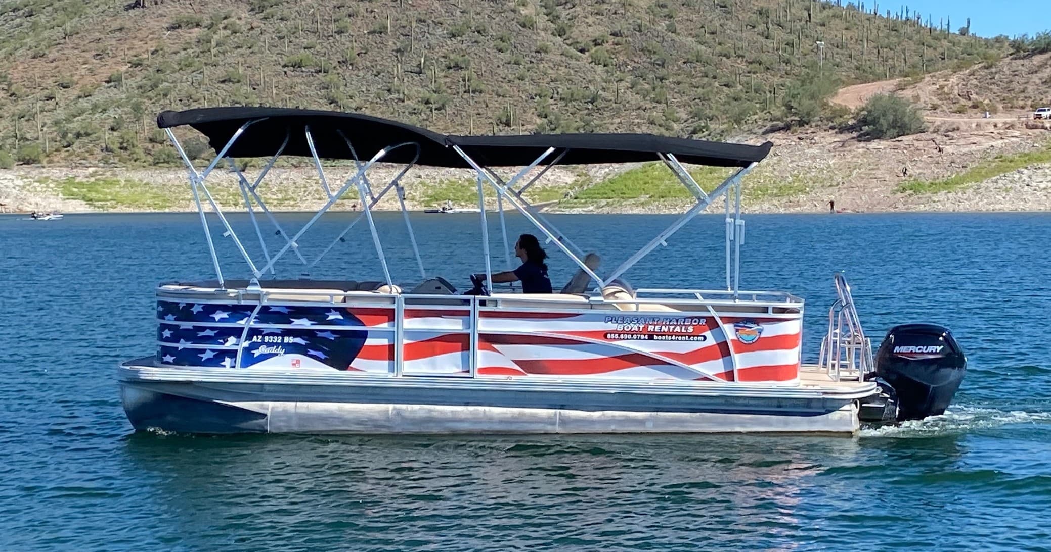 Pontoon Boat Rentals at Pleasant Harbor, Peoria AZ