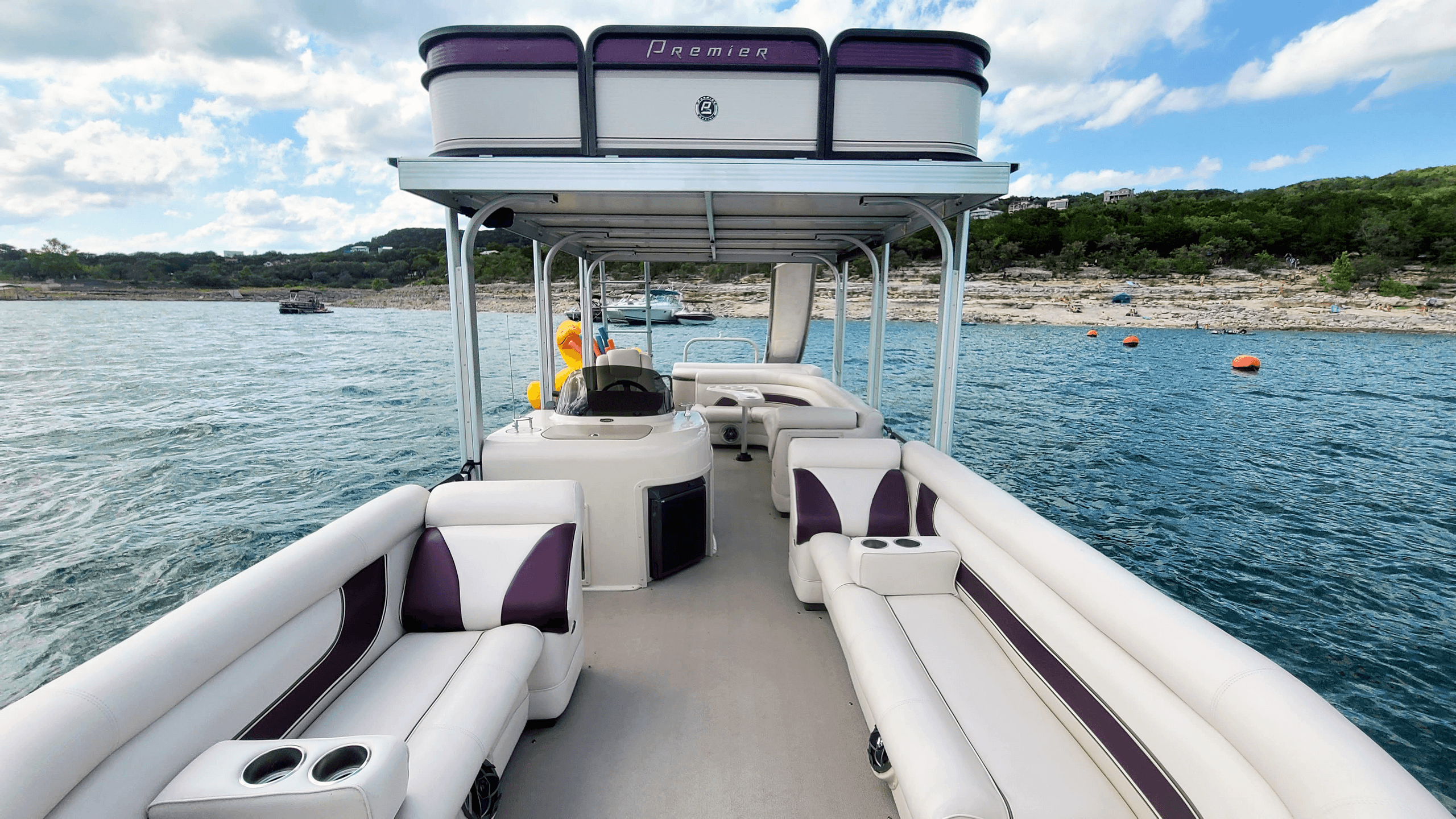 Stevie Ray Double Decker Pontoon in Austin, TX